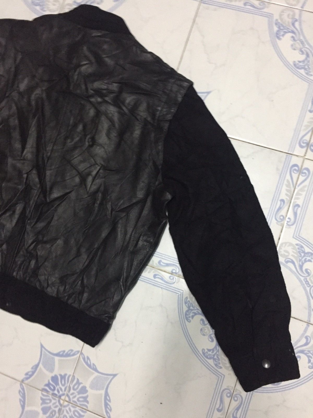 Japanese Brand Black Pia Imperial Raika Zipper Button Jacket Pocket Sleeve Size US L / EU 52-54 / 3 - 12 Thumbnail