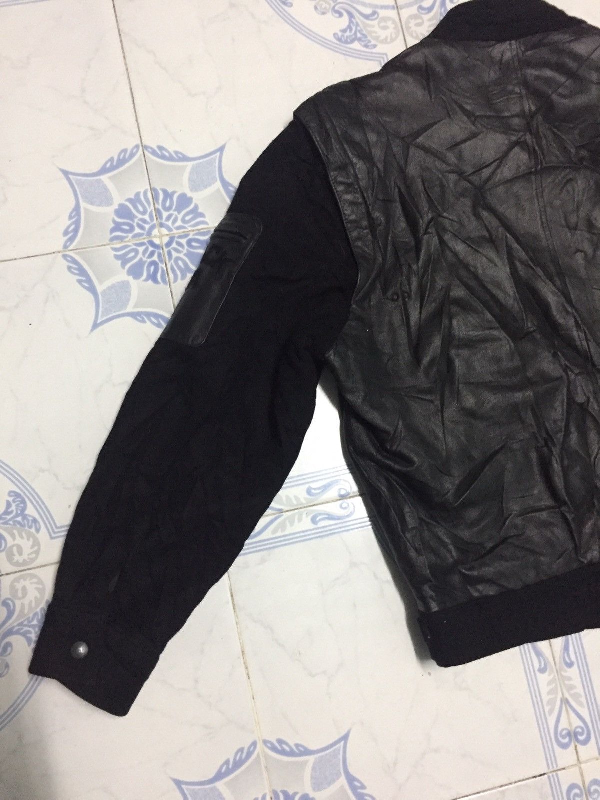 Japanese Brand Black Pia Imperial Raika Zipper Button Jacket Pocket Sleeve Size US L / EU 52-54 / 3 - 10 Thumbnail