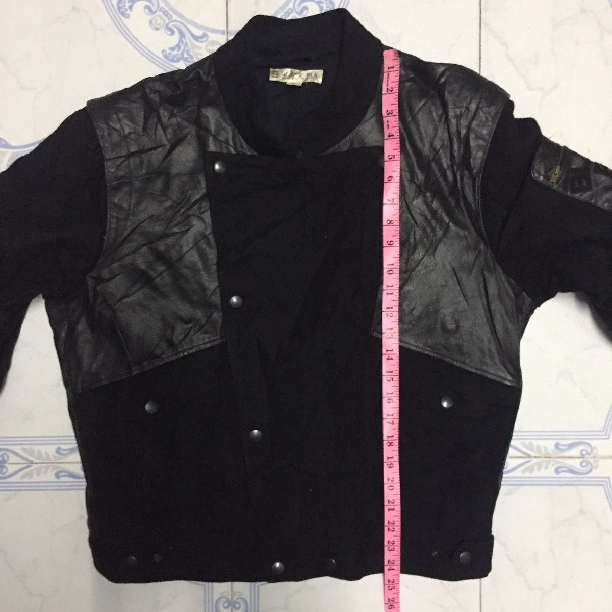 Japanese Brand Black Pia Imperial Raika Zipper Button Jacket Pocket Sleeve Size US L / EU 52-54 / 3 - 21 Thumbnail