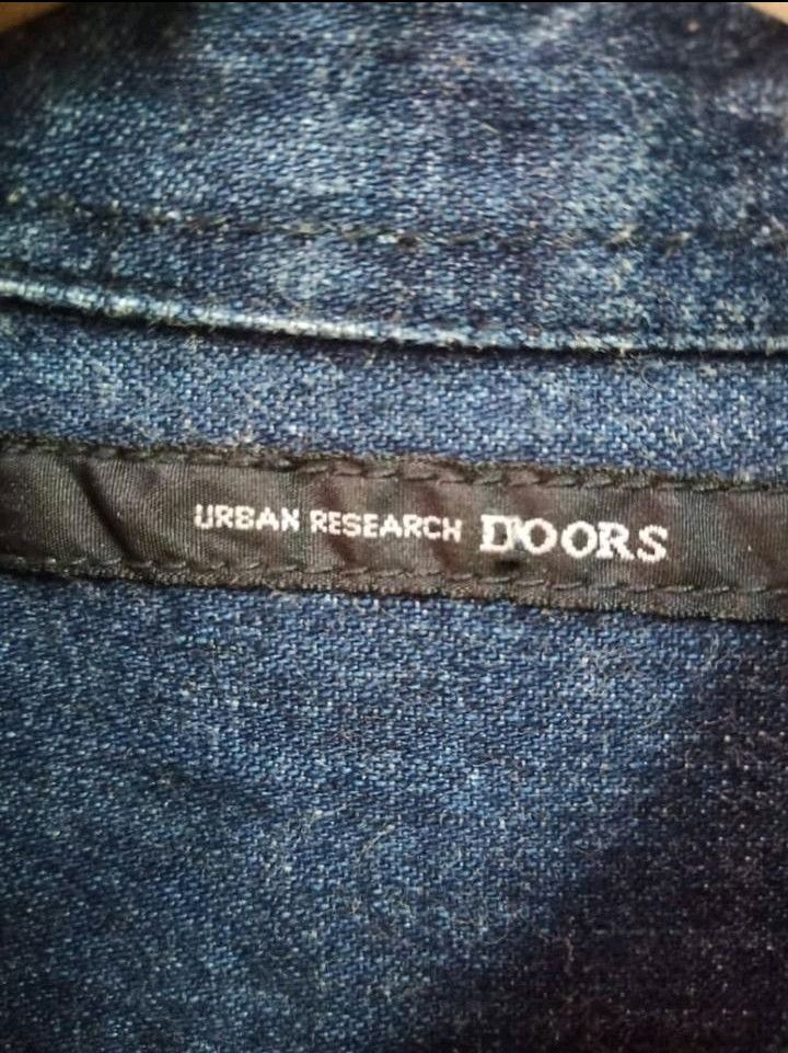 Denime × Japanese Brand × URBAN RESEARCH DOORS Denime Long Sleeve Shirt Urban Reseaech Doors Dark Blue Size US M / EU 48-50 / 2 - 5 Thumbnail