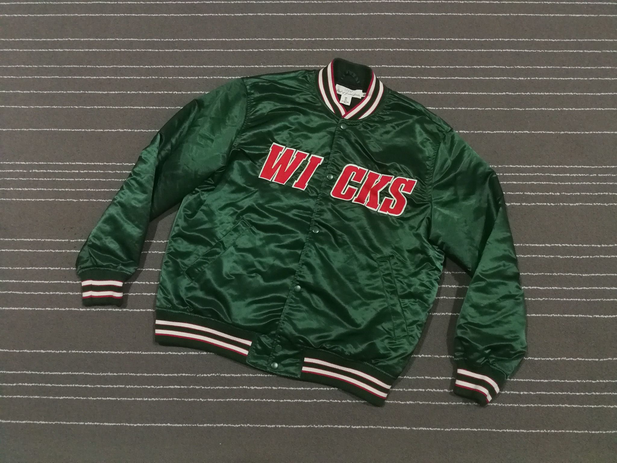 H M MLB Wicks Baseball jacket by hnm Grailed