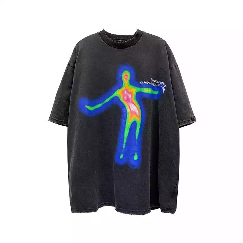 Band Tees Faded LSD Graphic Shirt Size US XL / EU 56 / 4 - 1 Thumbnail