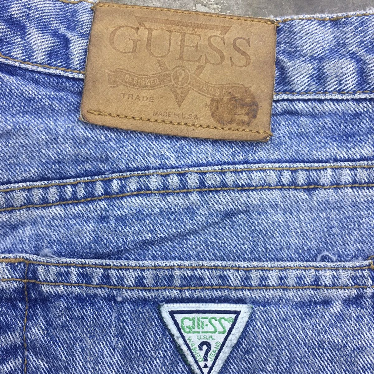Guess × Vintage Vintage Guess Denim Pant Size US 32 / EU 48 - 7 Thumbnail