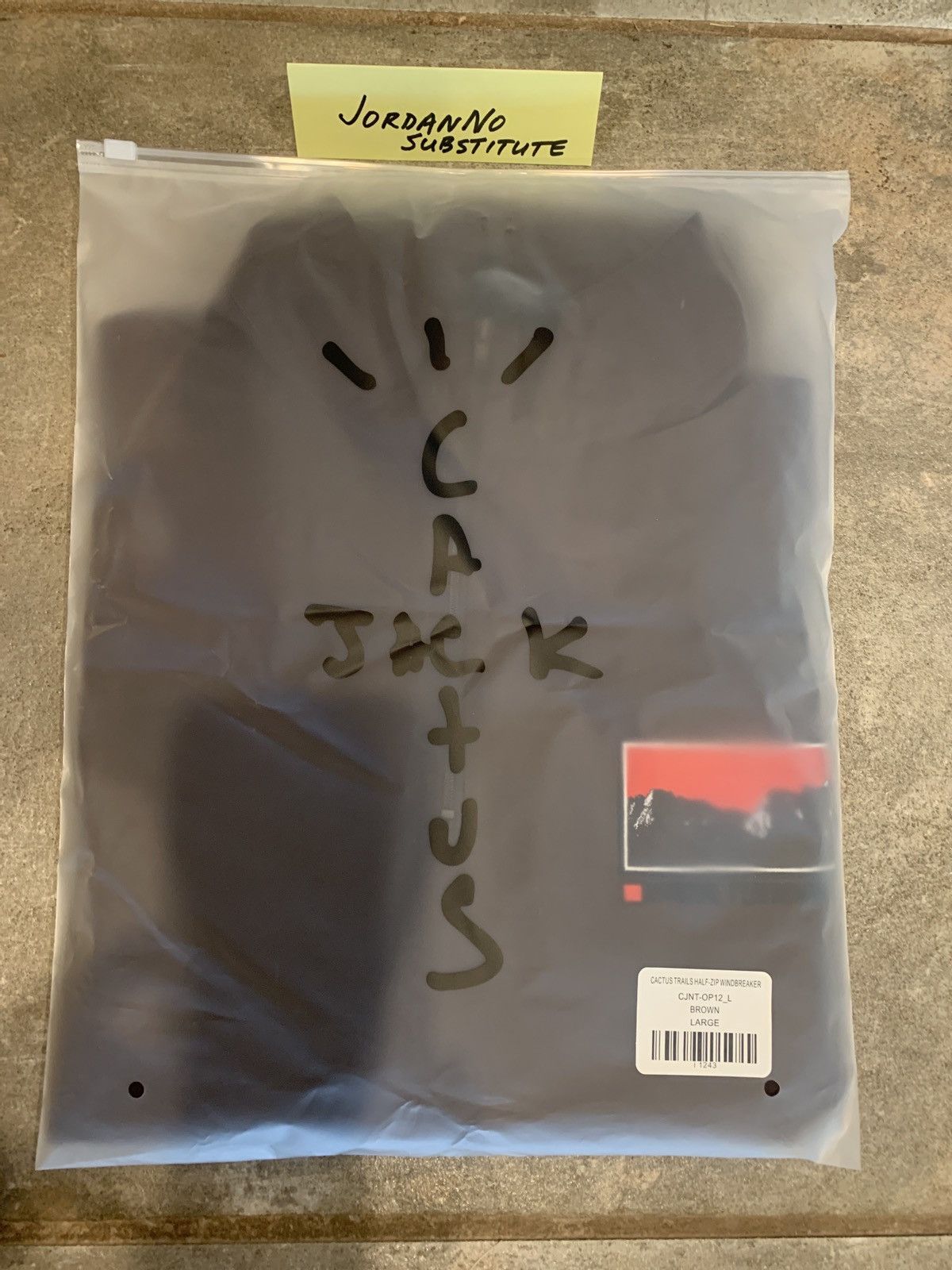 Travis Scott Travis Scott Cactus Jack Half-Zip Windbreaker size (L) Size US L / EU 52-54 / 3 - 1 Thumbnail