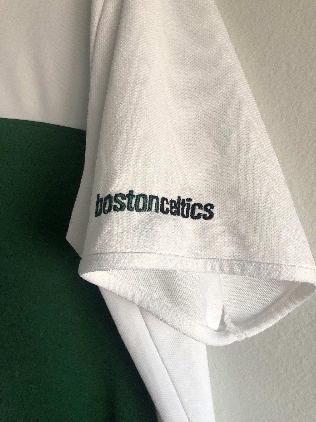 NBA Vintage Nike NBA Boston Celtics Warm Up Jersey Size US L / EU 52-54 / 3 - 3 Thumbnail