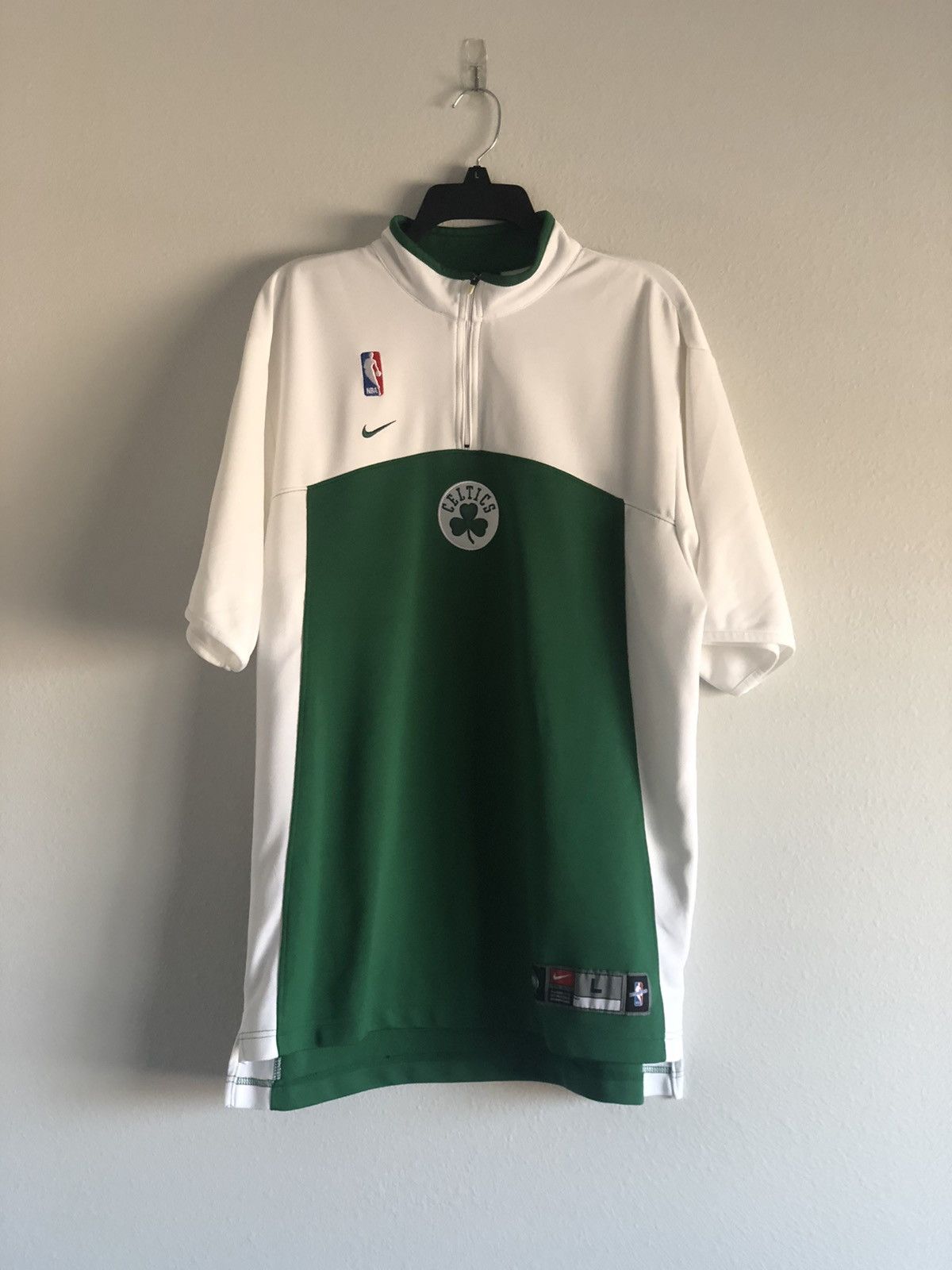 NBA Vintage Nike NBA Boston Celtics Warm Up Jersey Size US L / EU 52-54 / 3 - 1 Thumbnail