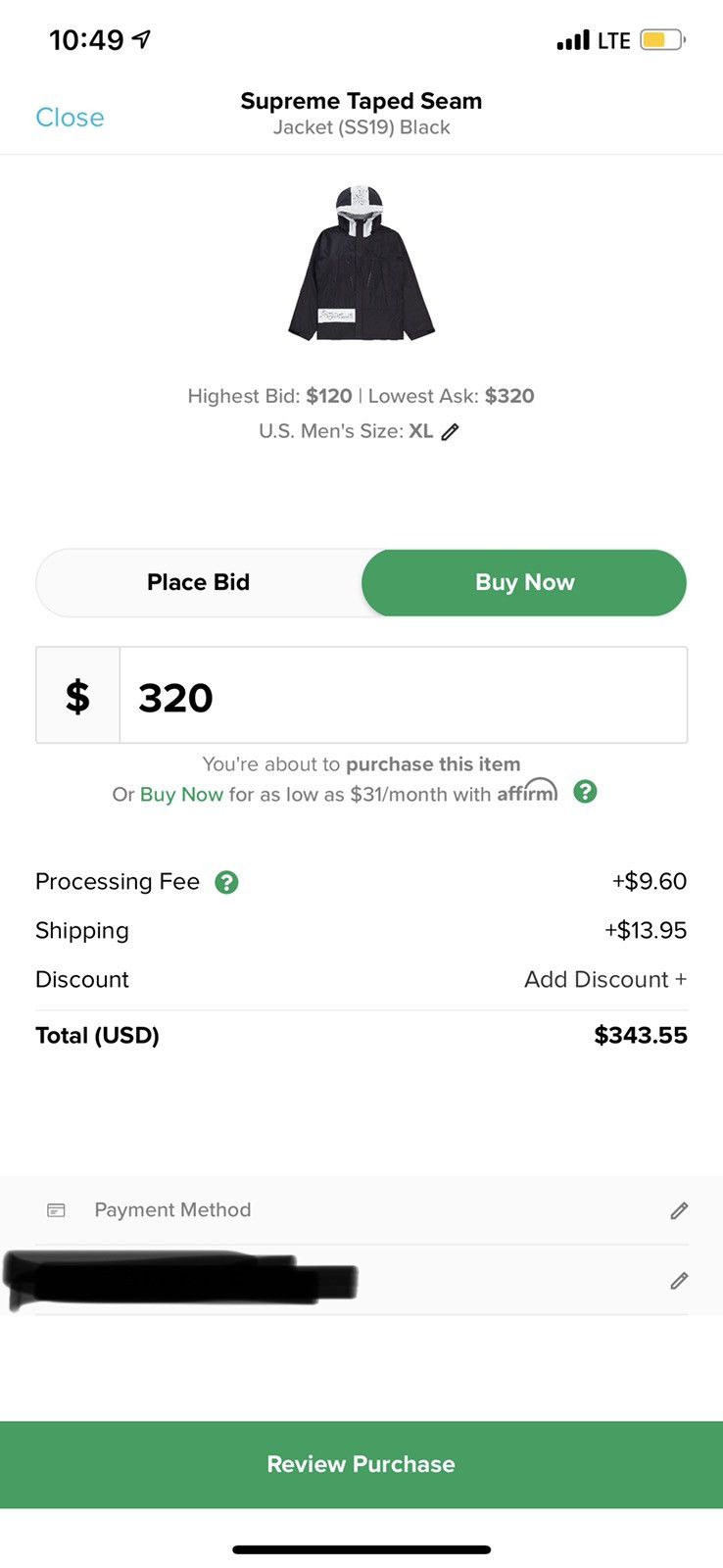 Supreme Supreme Taped Seam Jacket Size US XL / EU 56 / 4 - 8 Thumbnail