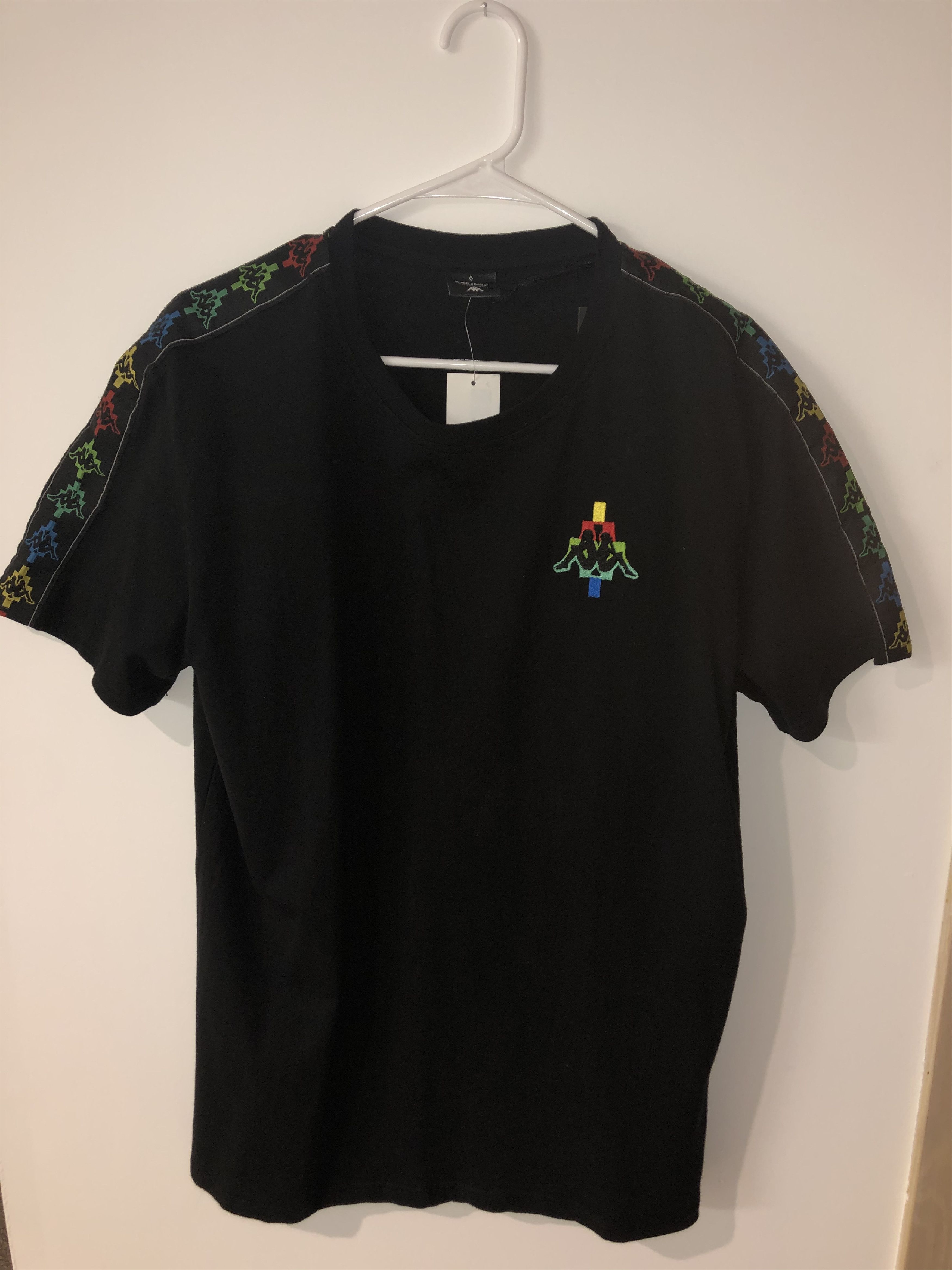 Marcelo burlon x kappa t shirt best sale