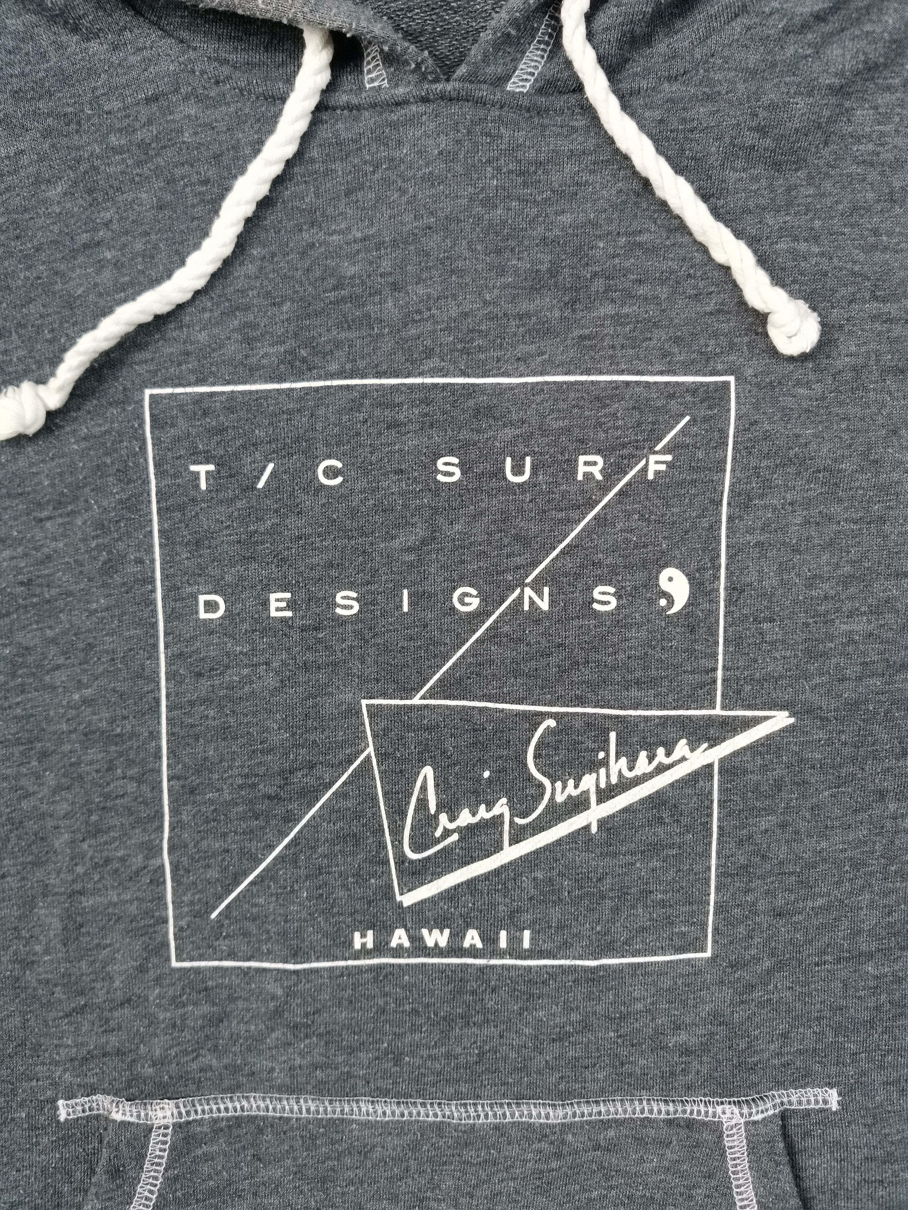 Japanese Brand T & C Surf Design Hawaii: Craig Sugihara Hoodie Sweatshirt Size US XL / EU 56 / 4 - 6 Thumbnail