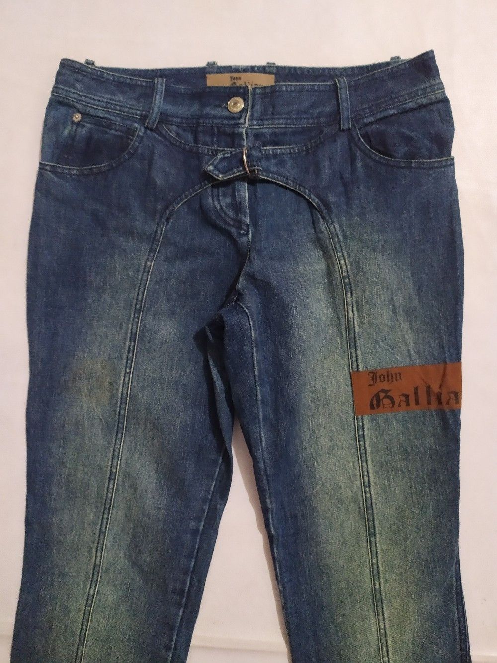 John Galliano Rare design john galliano jeans Size US 28 / EU 44 - 2 Thumbnail