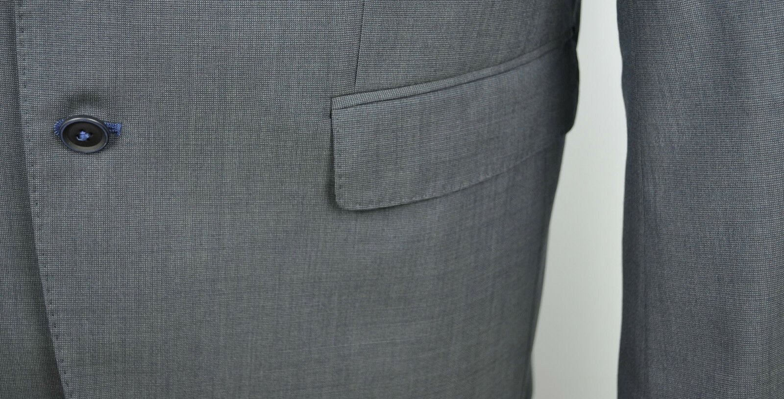 Hugo Boss HUGO BOSS Textured Wool Blazer Suit Jacket Sports Coat Top Size 42R - 5 Thumbnail
