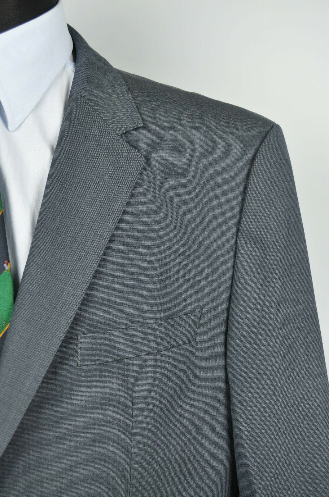 Hugo Boss HUGO BOSS Textured Wool Blazer Suit Jacket Sports Coat Top Size 42R - 3 Thumbnail
