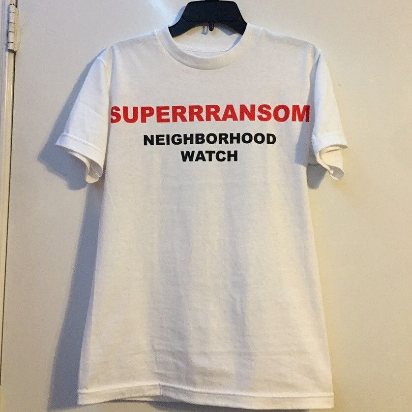 Ransom Clothing Superradical X Ransom we don’t call 911 tee Grailed