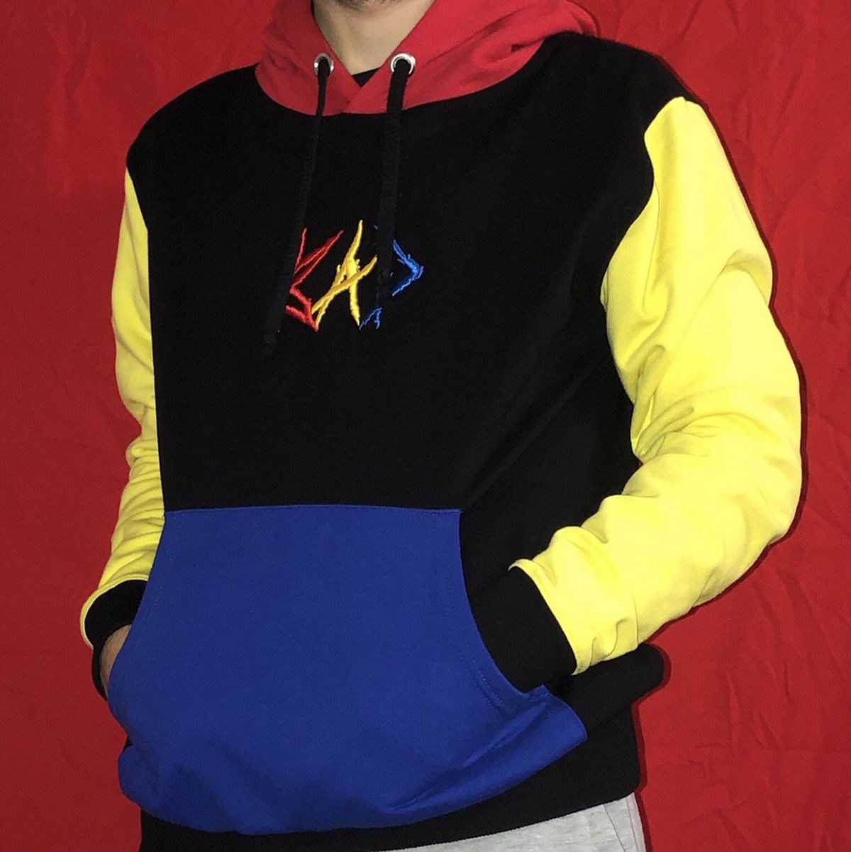 Bad Revenge XXXTENTACION BAD X REVENGE HOODIE MULTICOLOR Grailed