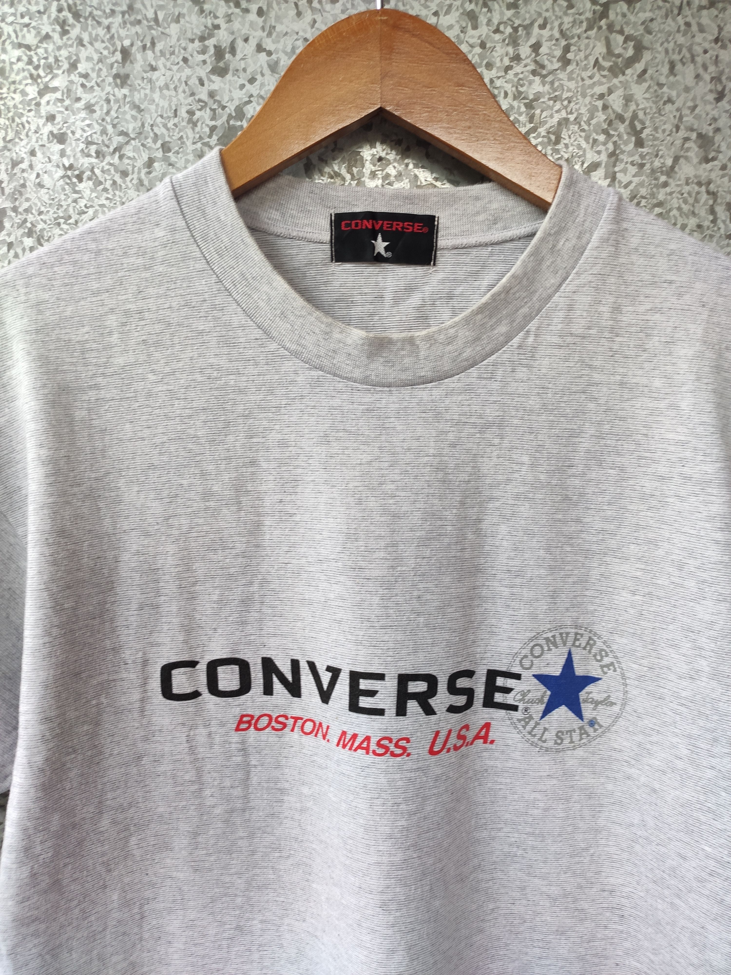 Converse Vintage Converse t shirt spell out Converse Boston Size US M / EU 48-50 / 2 - 2 Thumbnail