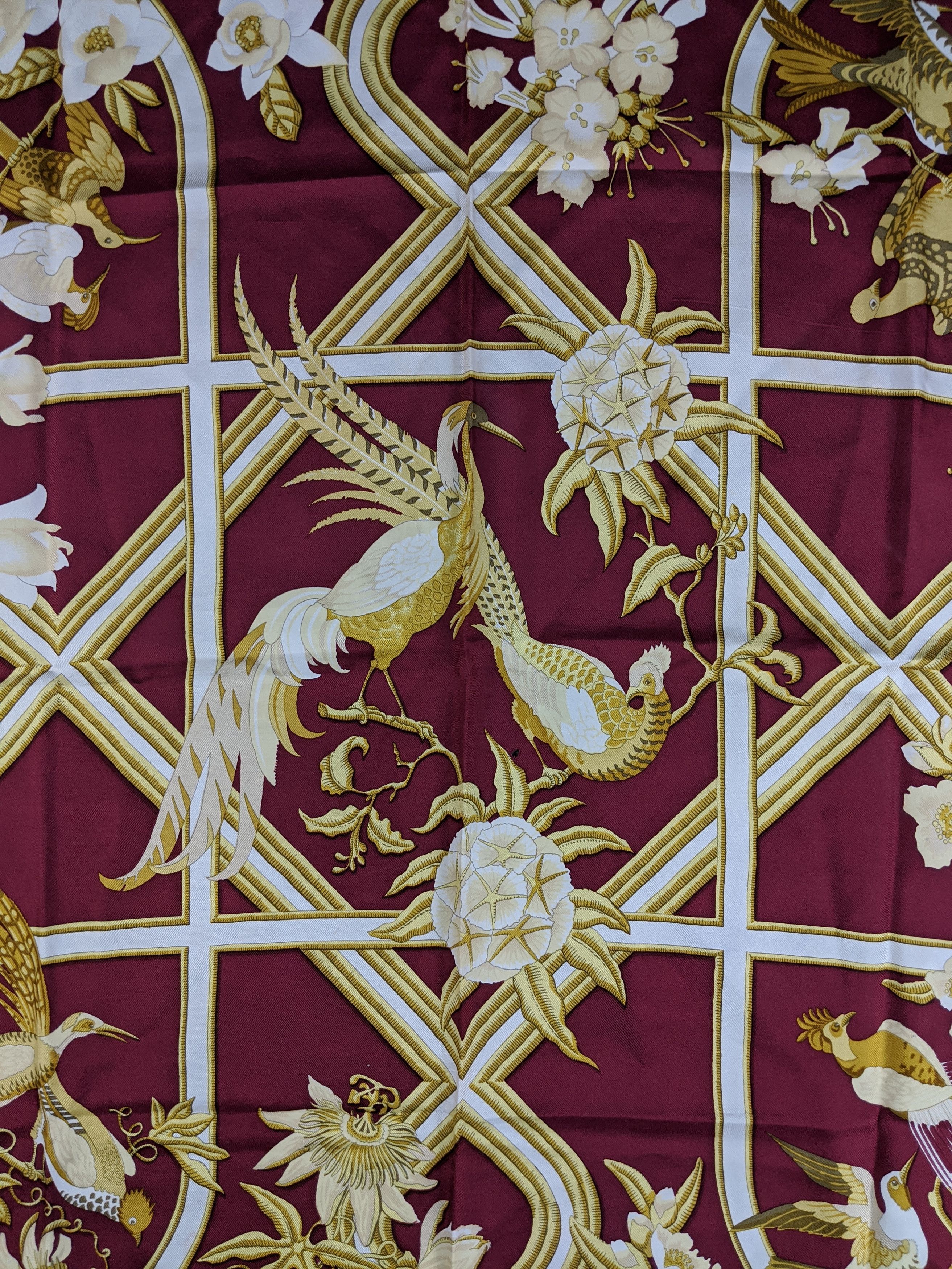 Hermes Hermes Caraibes Silk Scarf Size ONE SIZE - 2 Thumbnail
