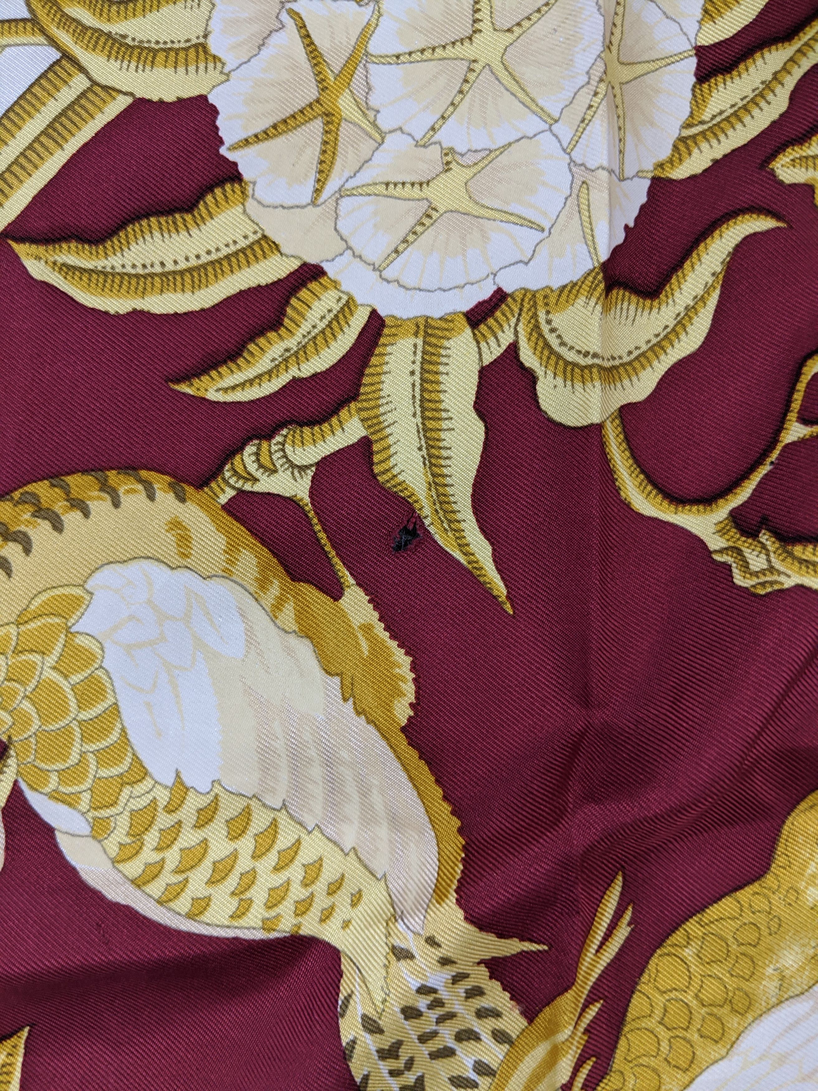 Hermes Hermes Caraibes Silk Scarf Size ONE SIZE - 5 Thumbnail