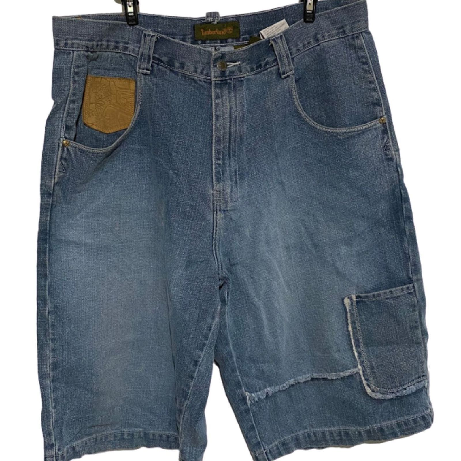 Timberland Timberland Mens Long Denim Shorts 36 EUC Grailed