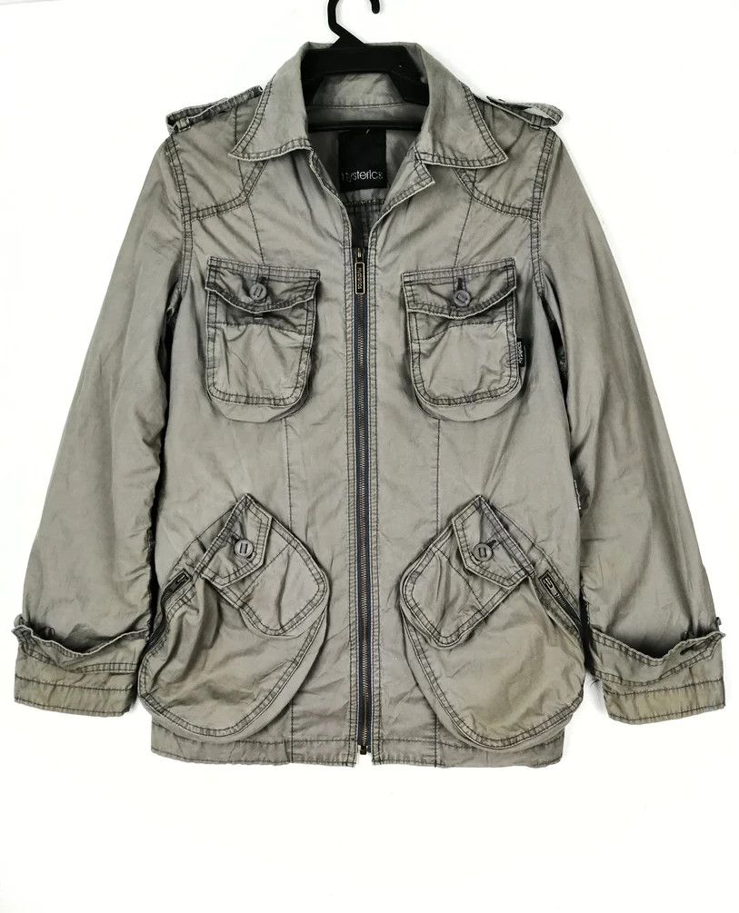 Hysteric Glamour × Japanese Brand Vintage Hysteric Glamour Multizip Jacket Hoodie Size US M / EU 48-50 / 2 - 1 Thumbnail