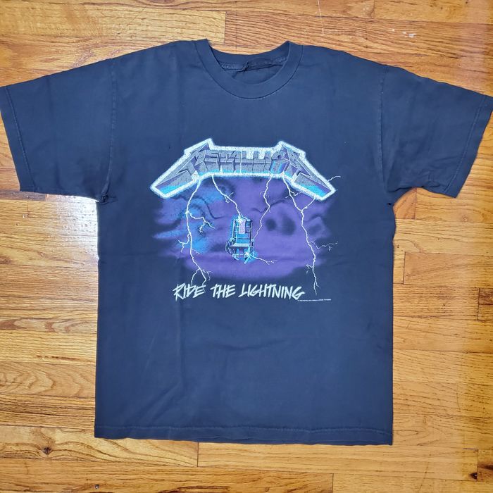 Vintage Vintage Metallica Ride The Lightning 1994 Giant | Grailed