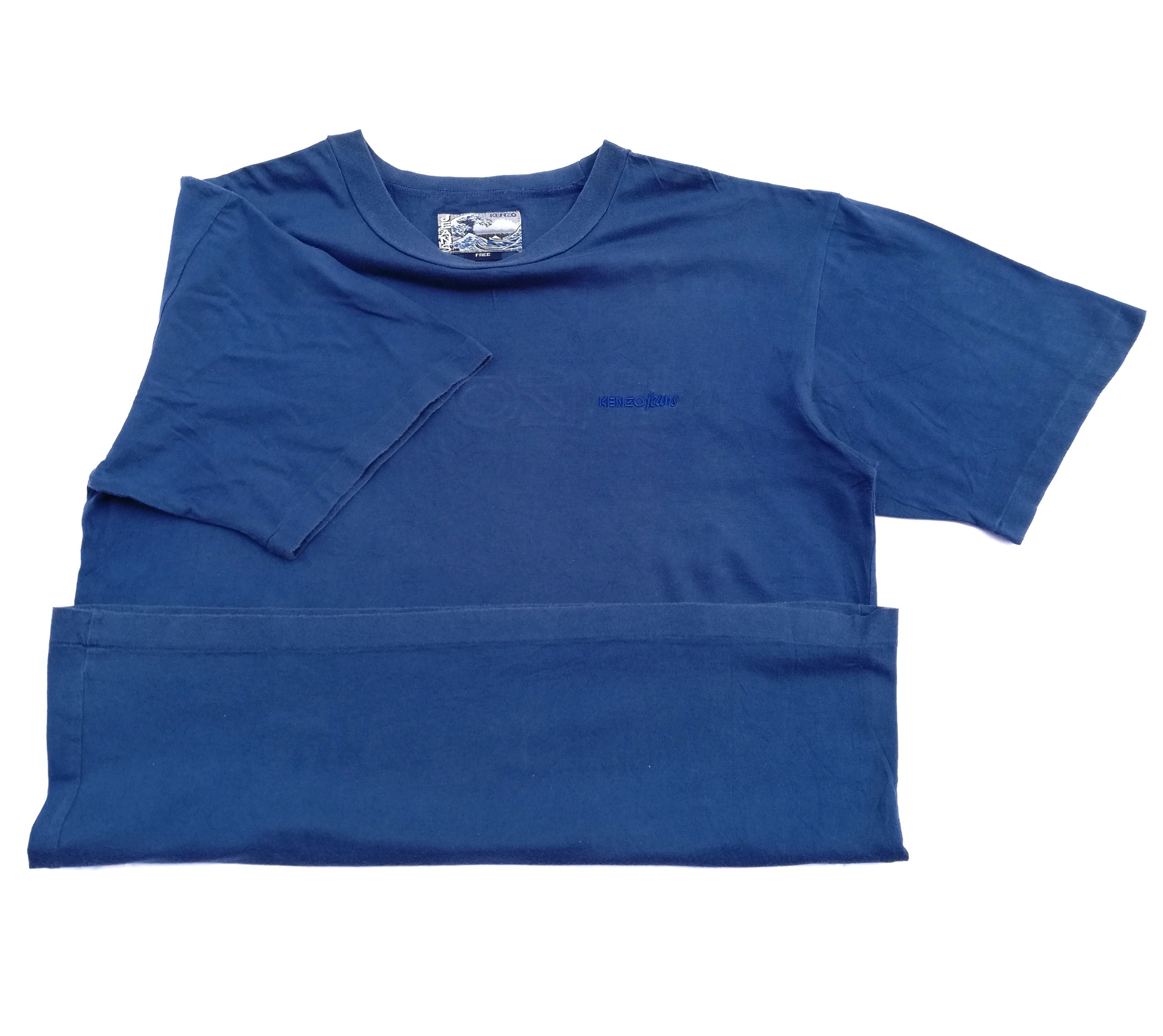 Kenzo × Vintage 🔥Vintage Kenzo Jeans Big Logo Short Sleeve T-Shirts🔥 Size US M / EU 48-50 / 2 - 9 Thumbnail