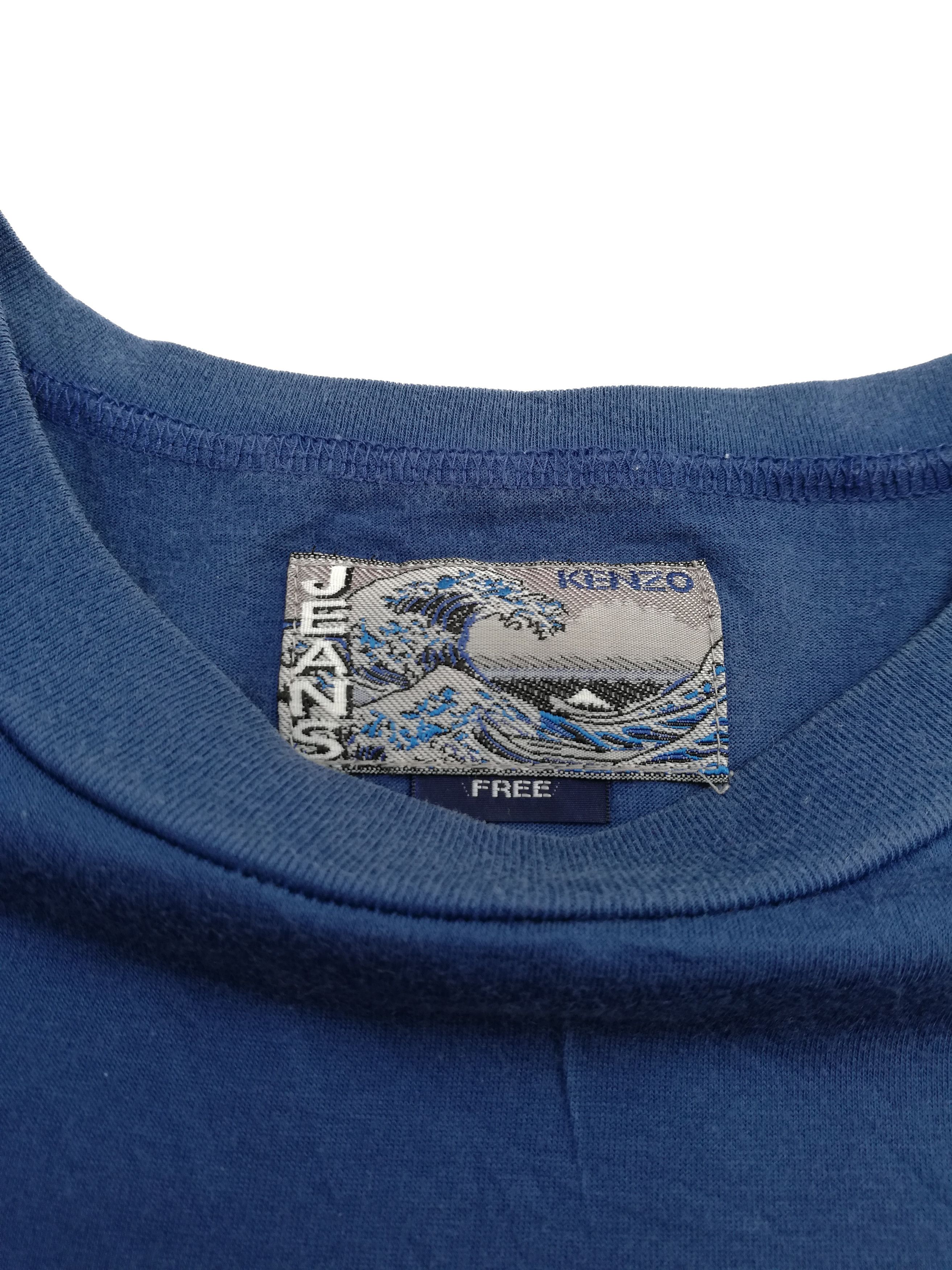 Kenzo × Vintage 🔥Vintage Kenzo Jeans Big Logo Short Sleeve T-Shirts🔥 Size US M / EU 48-50 / 2 - 5 Thumbnail