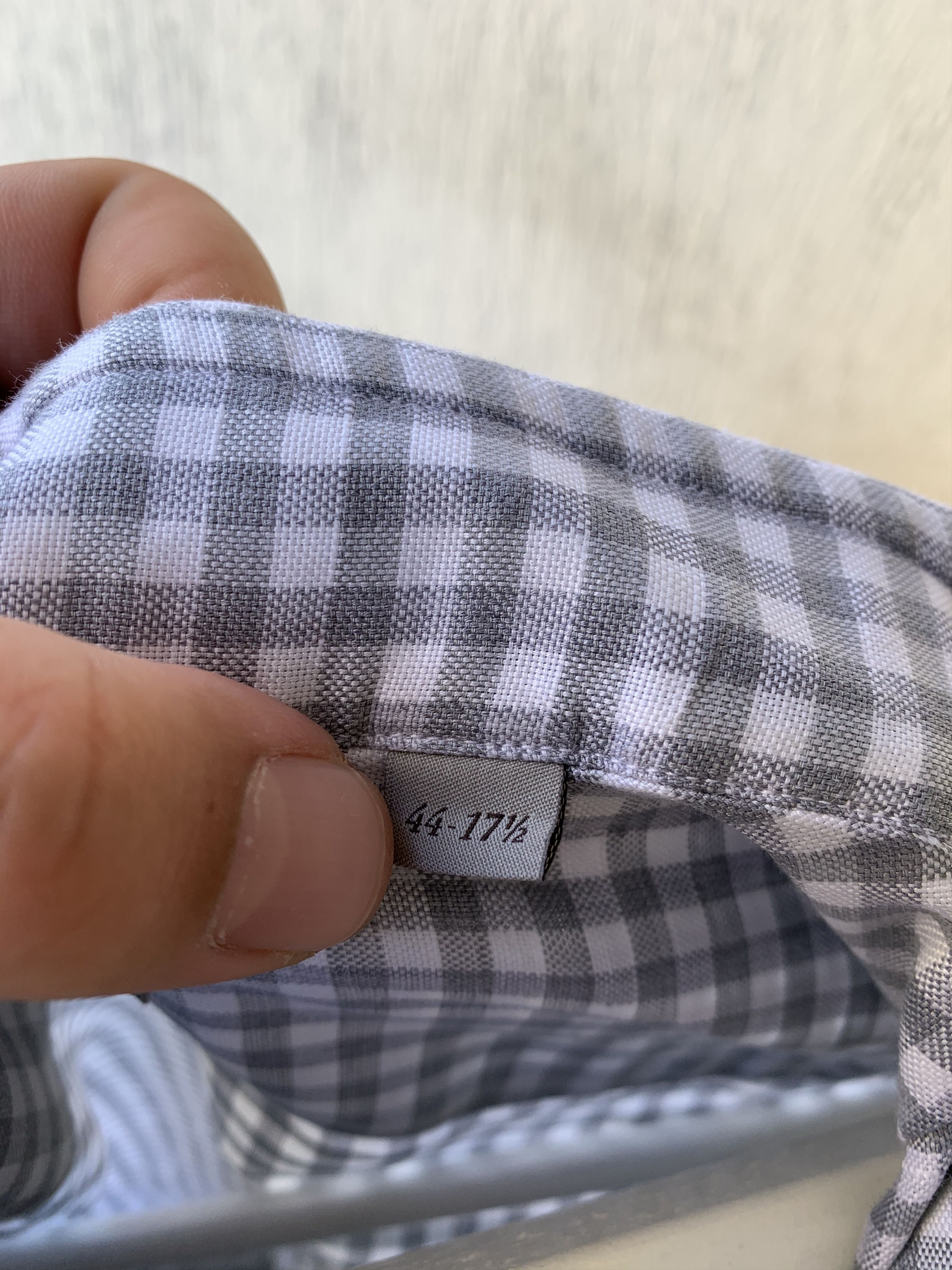 Canali Checked Cotton and Linen Blend Shirt Size US S / EU 44-46 / 1 - 7 Thumbnail