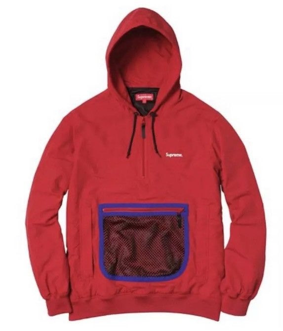 Supreme Mesh Pocket Pullover Grailed
