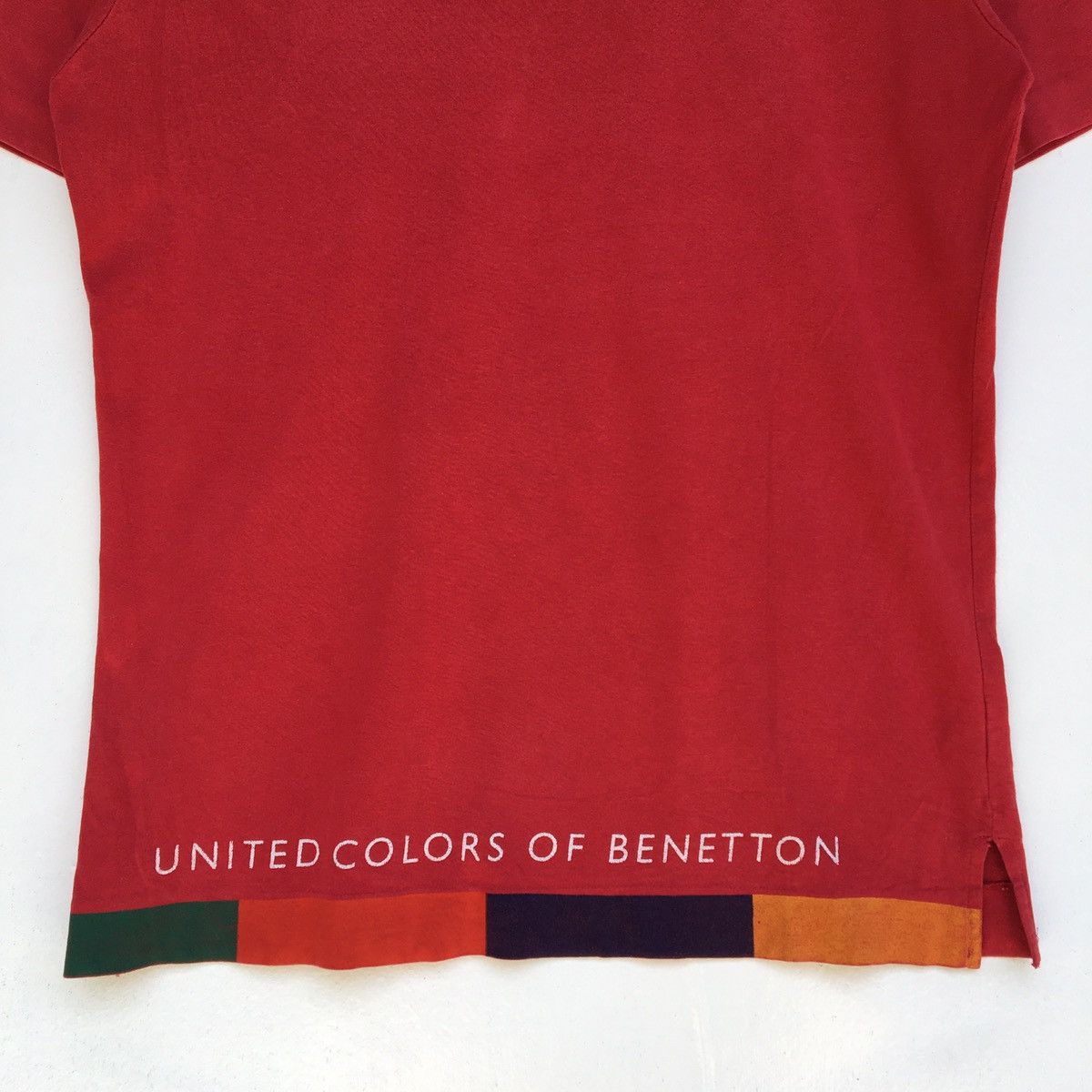 Benetton Rare United Color of Benetton Spellout Tshirt Size US M / EU 48-50 / 2 - 5 Thumbnail