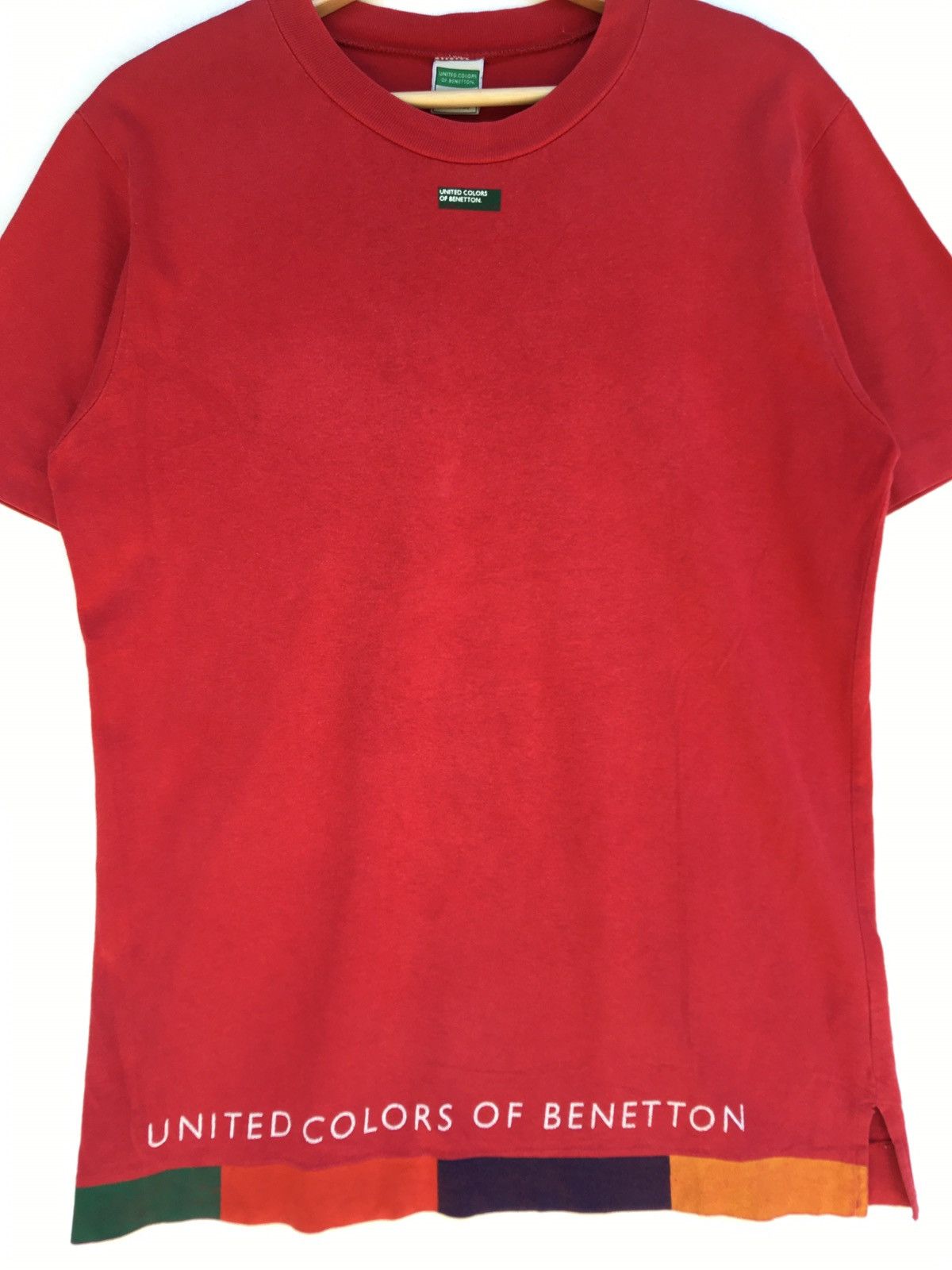 Benetton Rare United Color of Benetton Spellout Tshirt Size US M / EU 48-50 / 2 - 6 Thumbnail