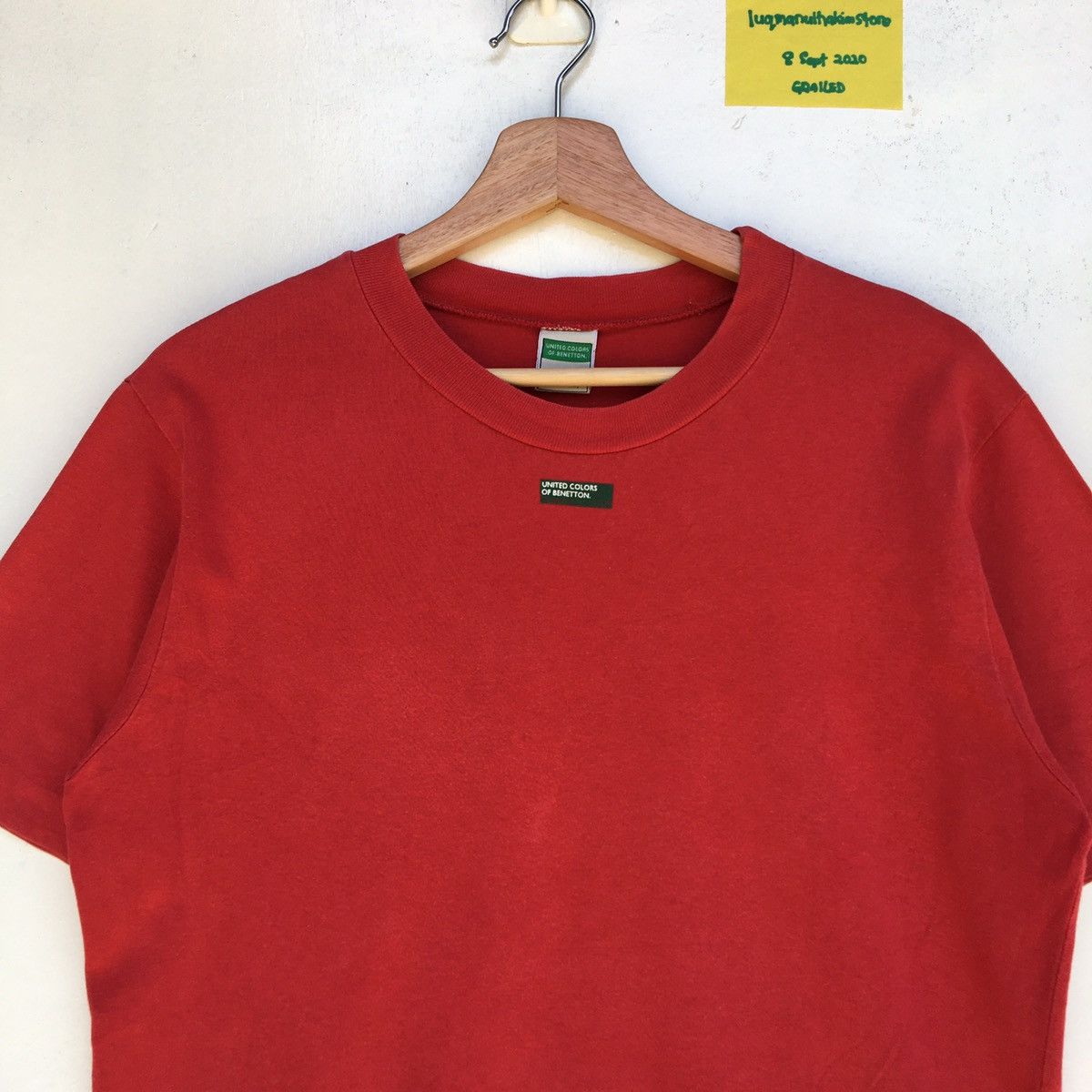 Benetton Rare United Color of Benetton Spellout Tshirt Size US M / EU 48-50 / 2 - 4 Thumbnail