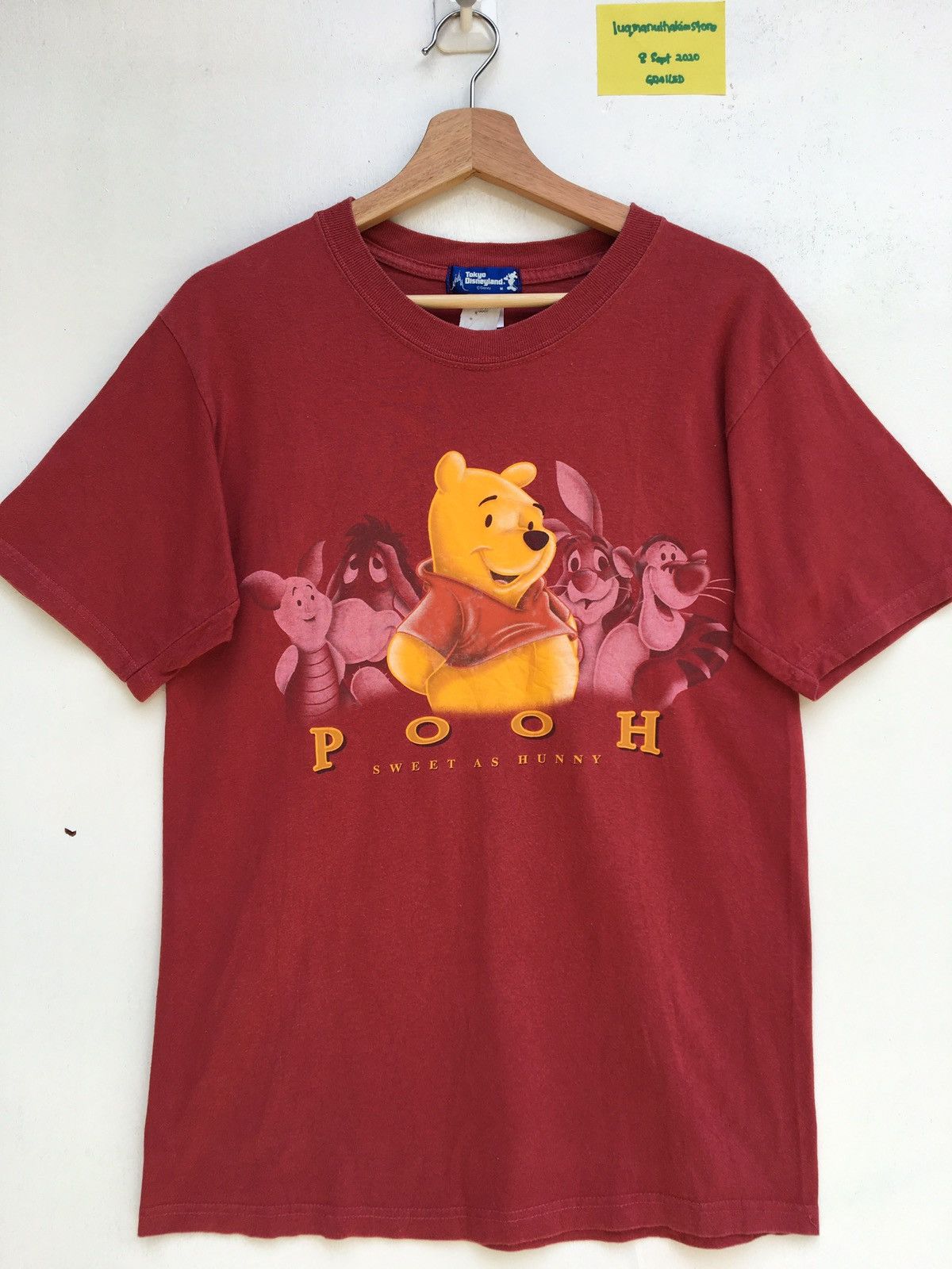 Disney Vintage Rare Winnie The Pooh Disney Cartoon Tshirt Size US M / EU 48-50 / 2 - 2 Thumbnail