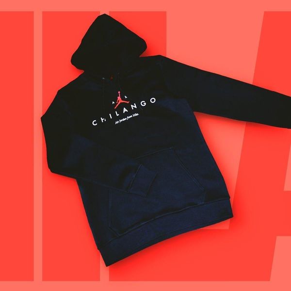 SUDADERA HOODIE JORDAN CHILANGO 2022 BLACK