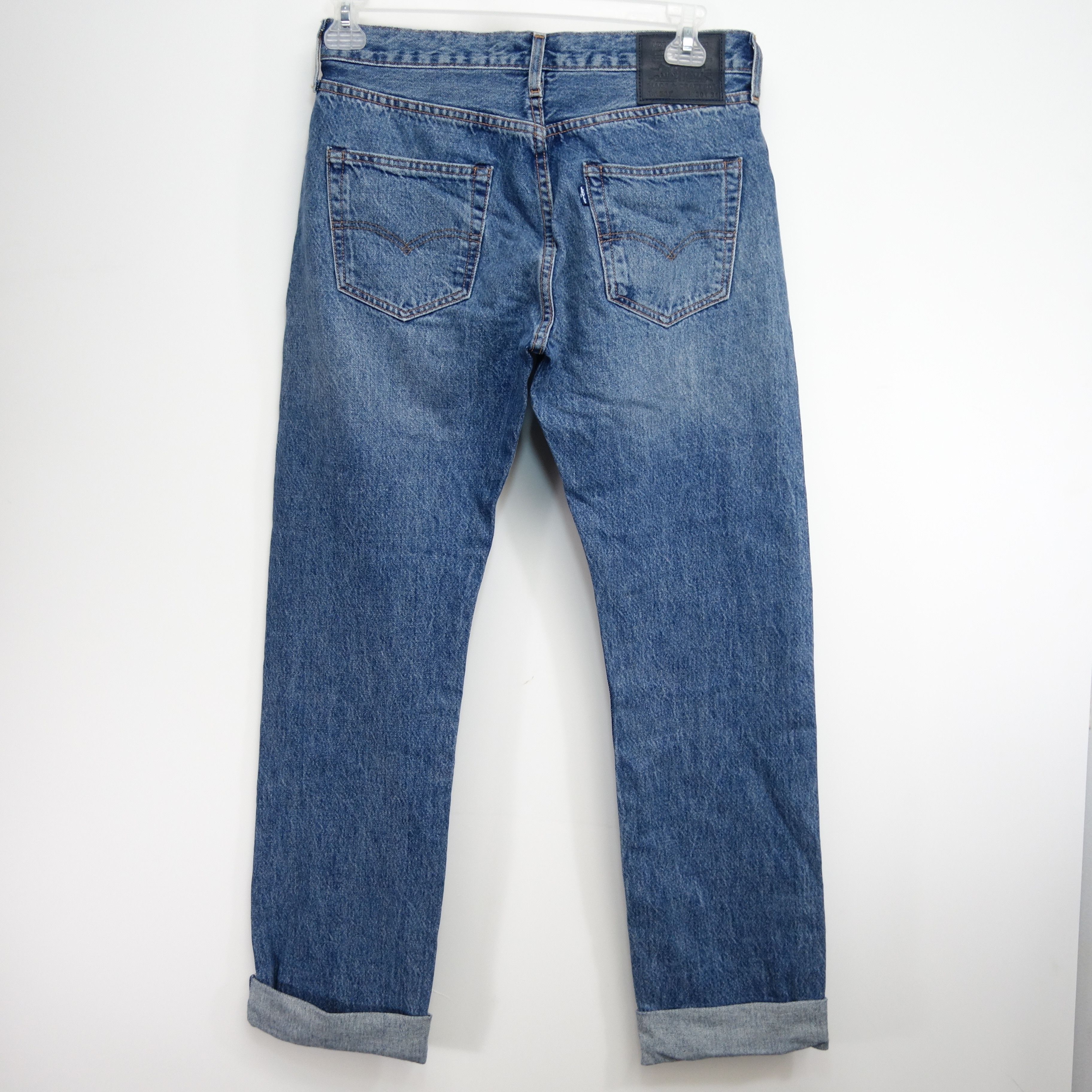 Levi's × Levi's Made & Crafted × Vintage Lot 501 Button Fly Taper Leg Denim Jeans 30 x 34 Size US 30 / EU 46 - 1 Thumbnail