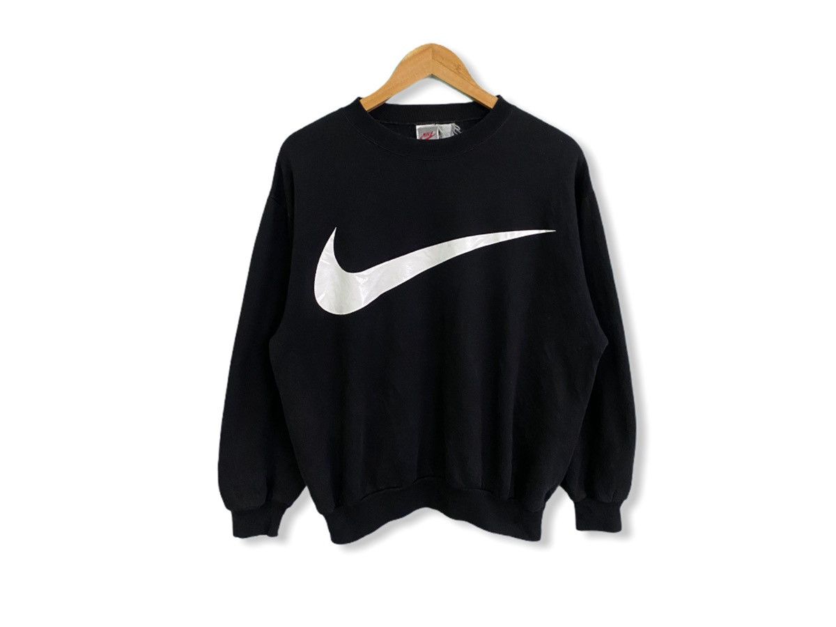 Nike × Vintage VINTAGE NIKE 90s BIG LOGO SWEATSHIRT Size US L / EU 52-54 / 3 - 1 Thumbnail