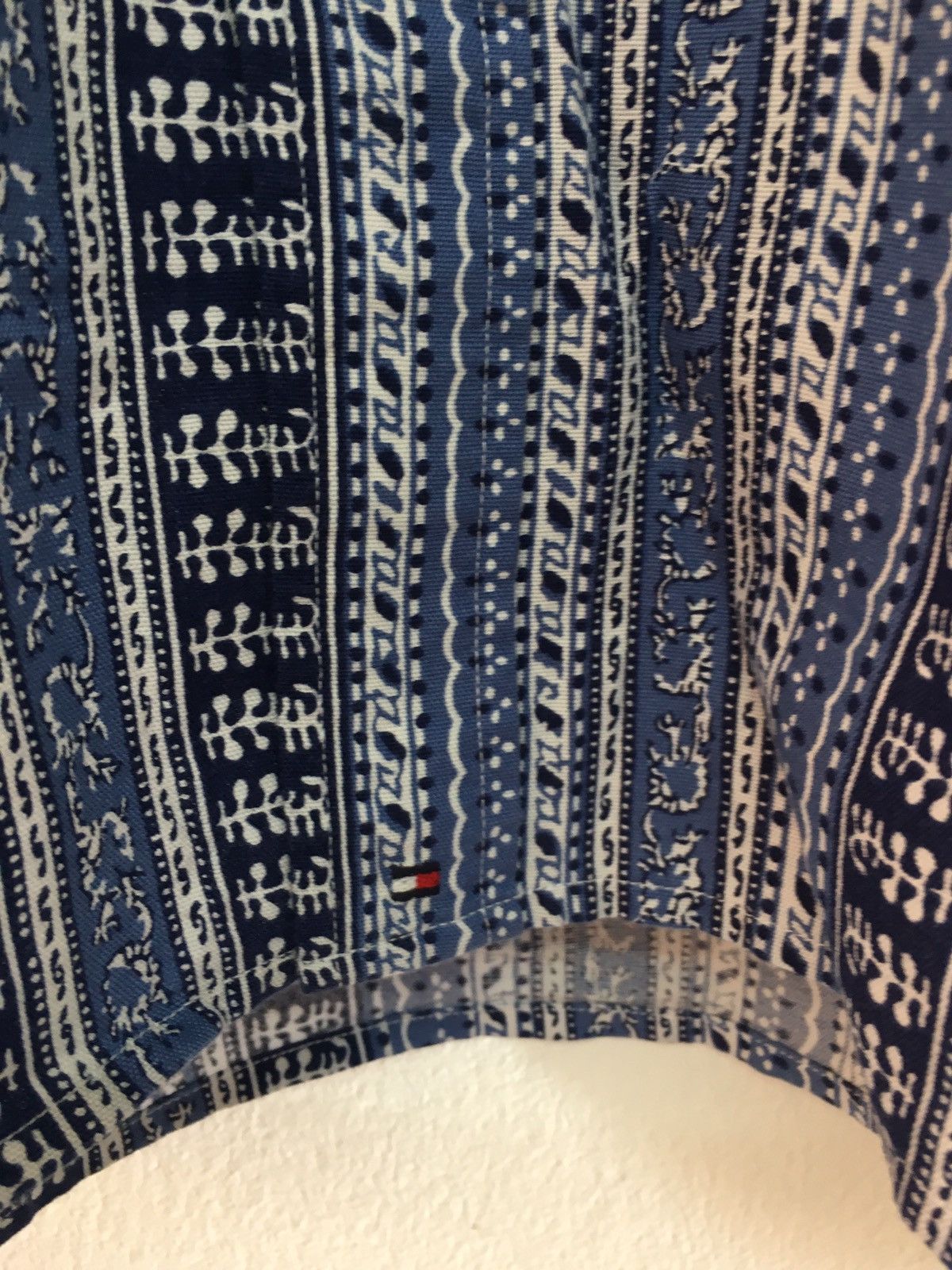 Tommy Hilfiger blue button up Size US S / EU 44-46 / 1 - 4 Thumbnail