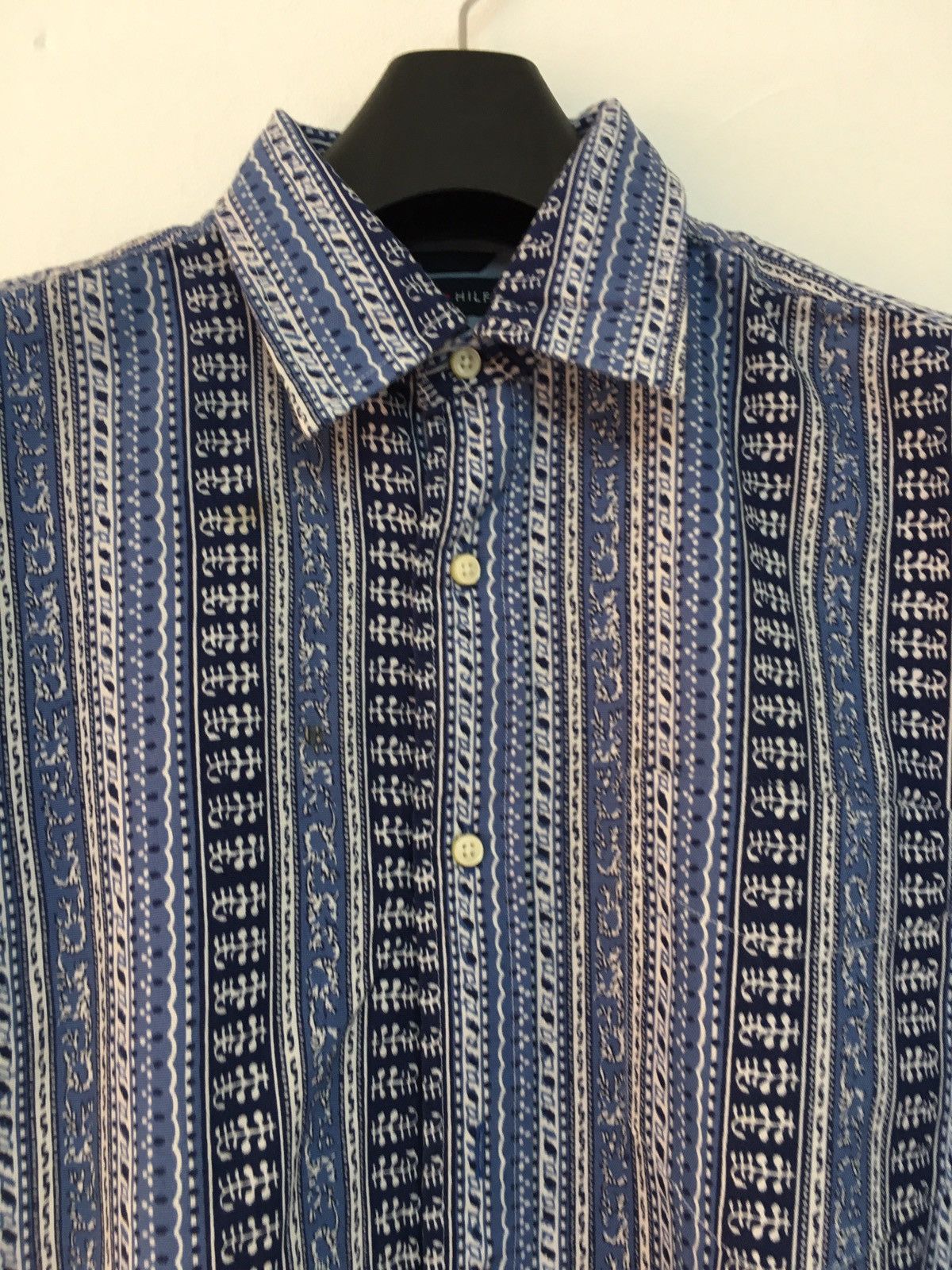 Tommy Hilfiger blue button up Size US S / EU 44-46 / 1 - 3 Thumbnail