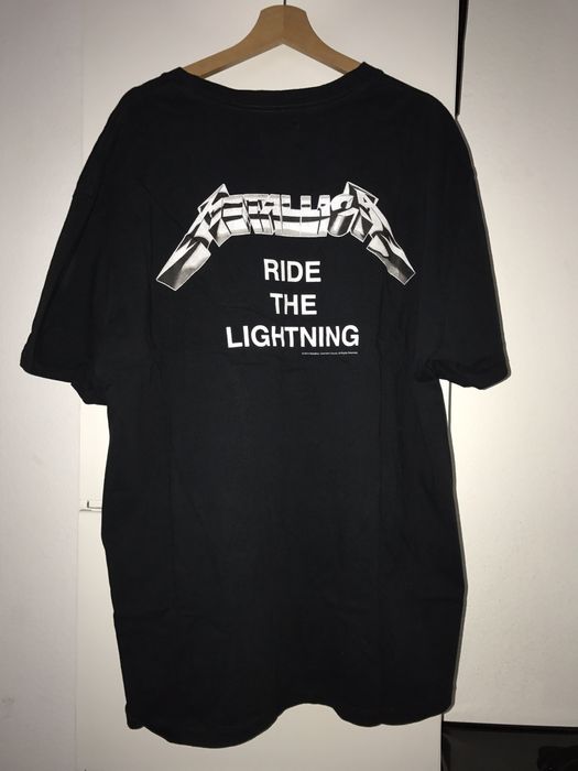 Fear of God Metallica Ride The Lightning Tee | Grailed