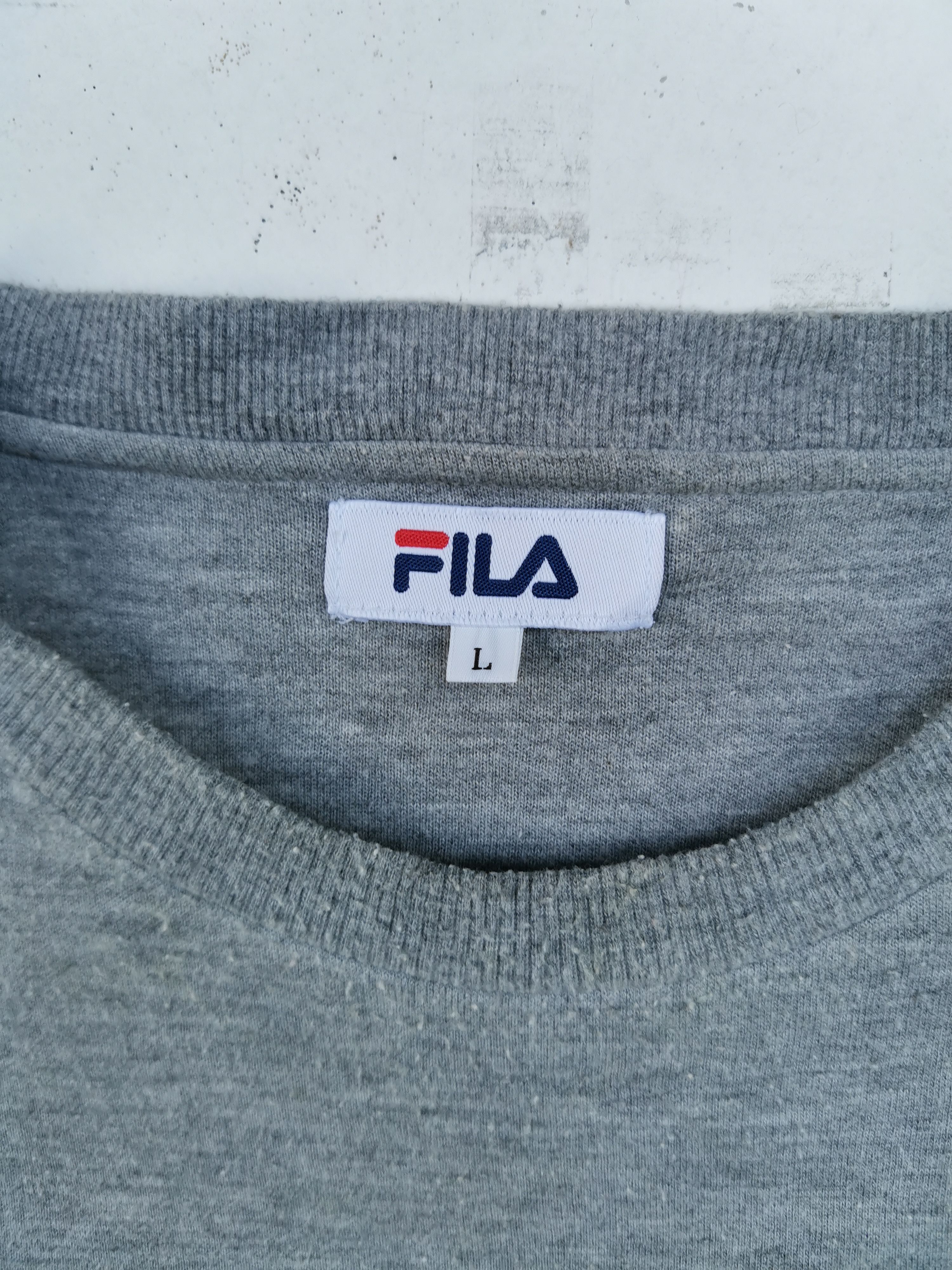 Fila Fila Embroidered Logo Sweatshirt Size US L / EU 52-54 / 3 - 4 Thumbnail