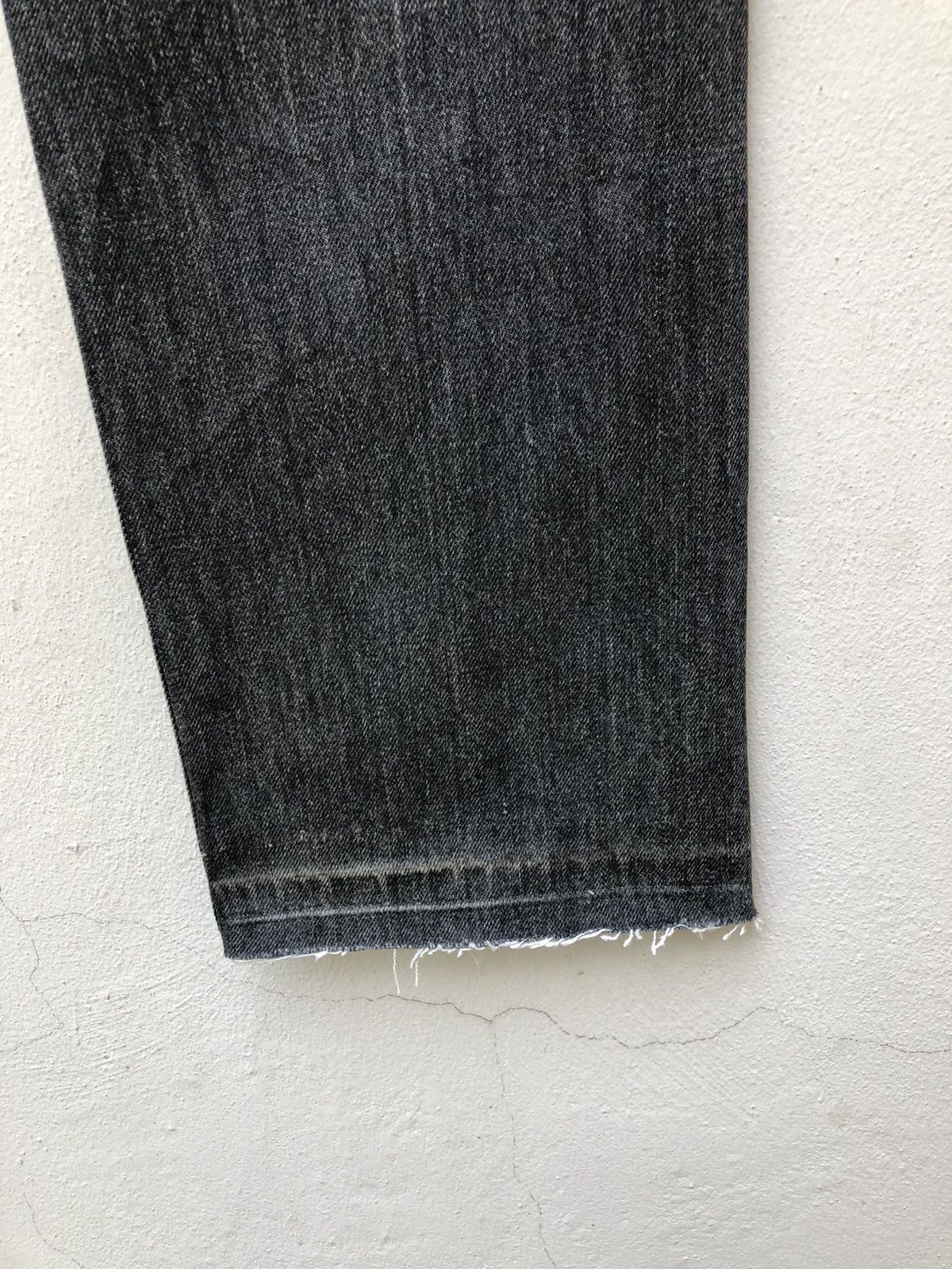 Levi's 80s 90s Levi’s 501 Usa Reconstruct Denim Release Hem Jeans Size US 37 - 14 Thumbnail