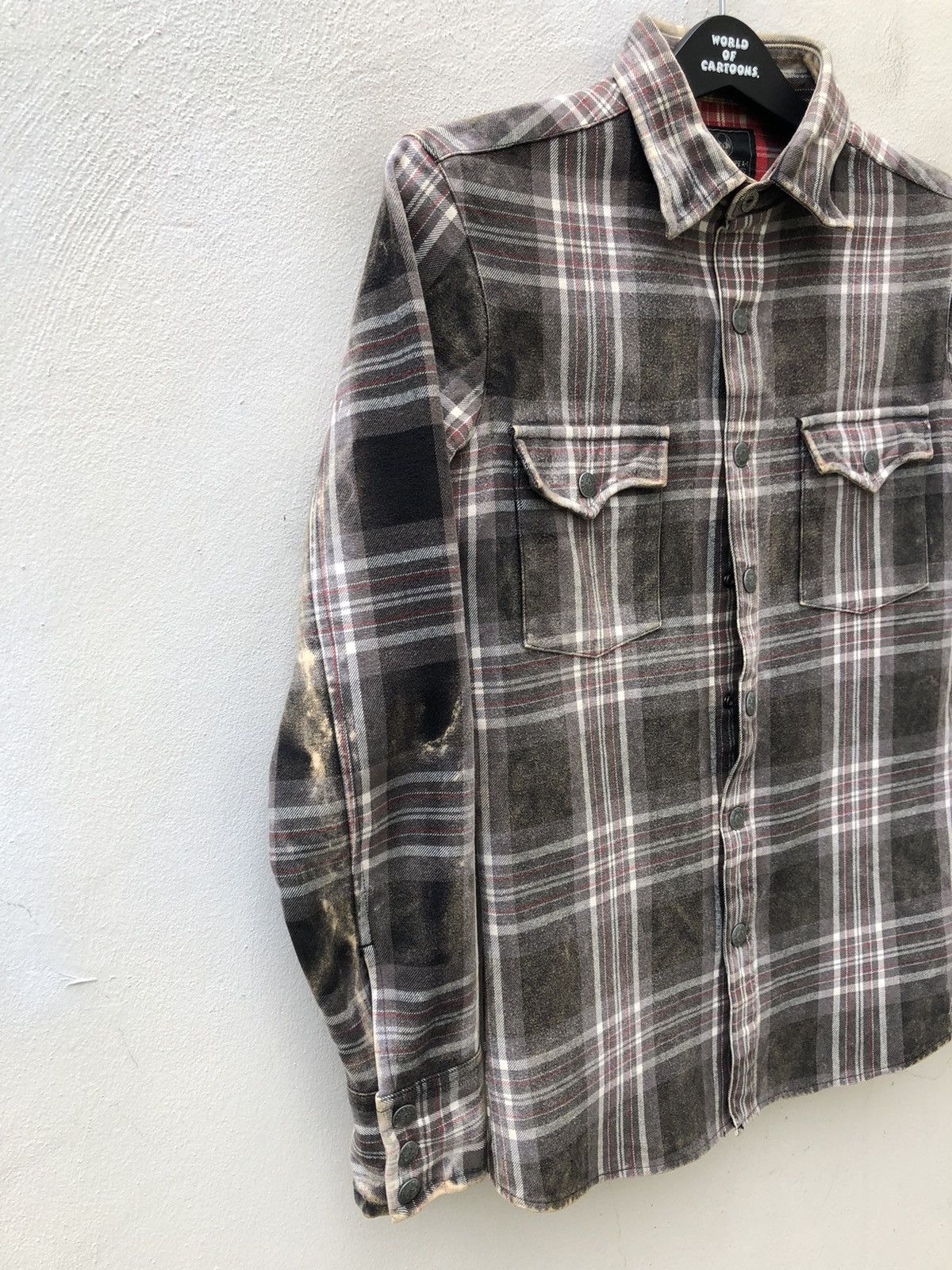 Backbone × Flannel Back Bone Japan Thick Flannel Shirt Size US S / EU 44-46 / 1 - 9 Thumbnail