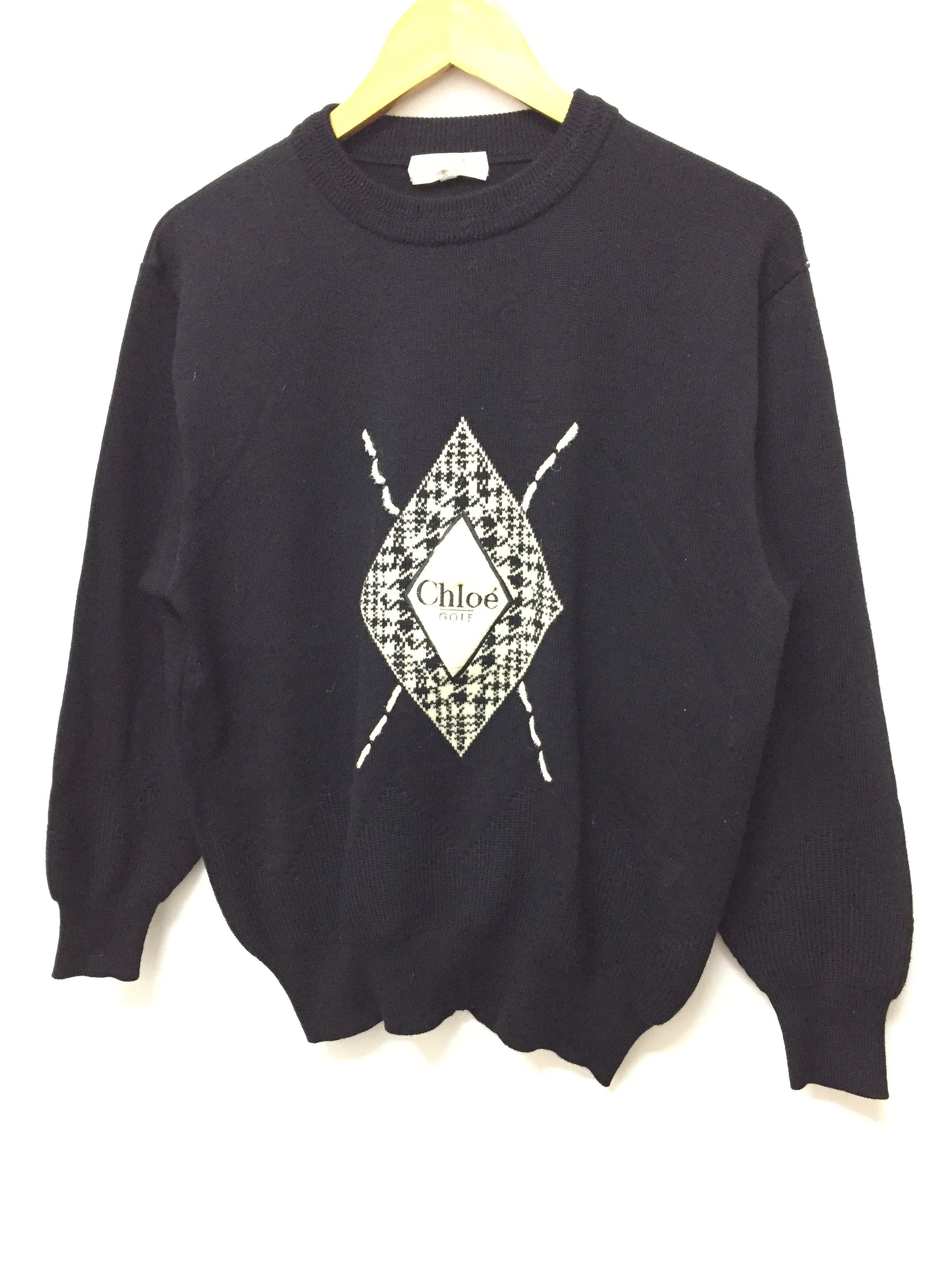 Chloe 90's Chloe Cross embroidered logo knit Size M / US 6-8 / IT 42-44 - 1 Thumbnail