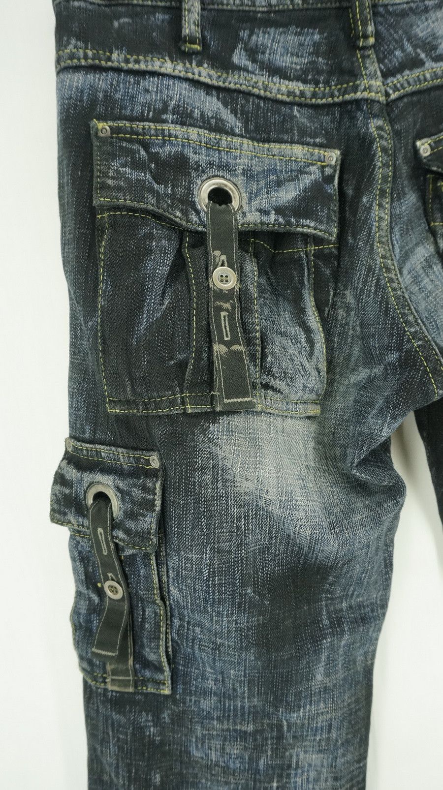 Japanese Brand Vintage REVOLUTION Japan Distressed Jeans Size US 30 / EU 46 - 5 Thumbnail