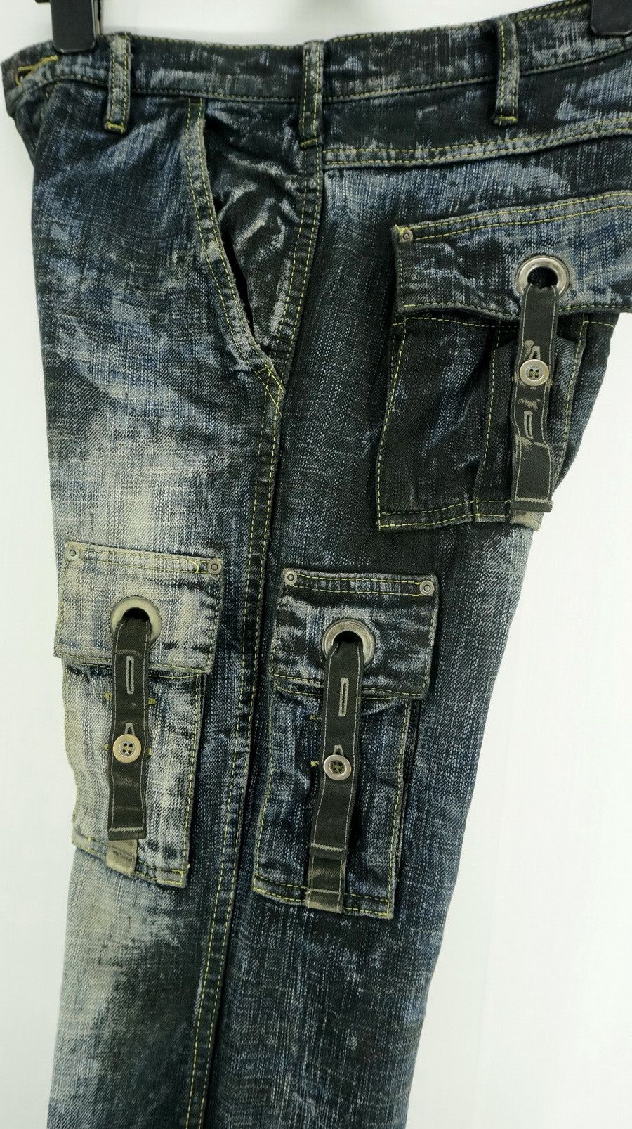 Japanese Brand Vintage REVOLUTION Japan Distressed Jeans Size US 30 / EU 46 - 1 Thumbnail