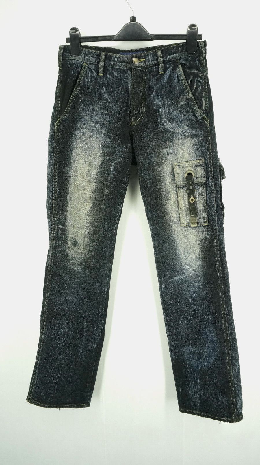 Japanese Brand Vintage REVOLUTION Japan Distressed Jeans Size US 30 / EU 46 - 2 Thumbnail