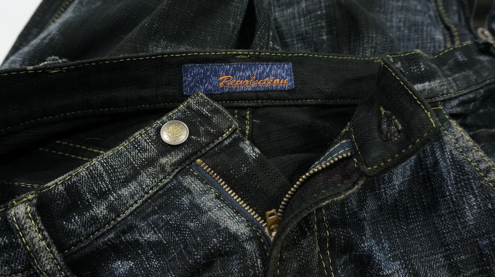 Japanese Brand Vintage REVOLUTION Japan Distressed Jeans Size US 30 / EU 46 - 6 Thumbnail