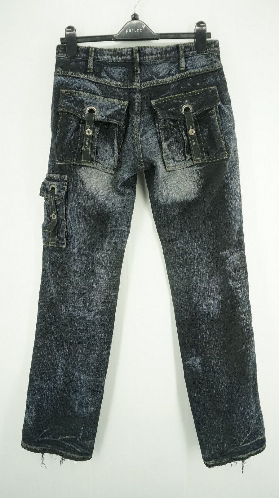 Japanese Brand Vintage REVOLUTION Japan Distressed Jeans Size US 30 / EU 46 - 3 Thumbnail
