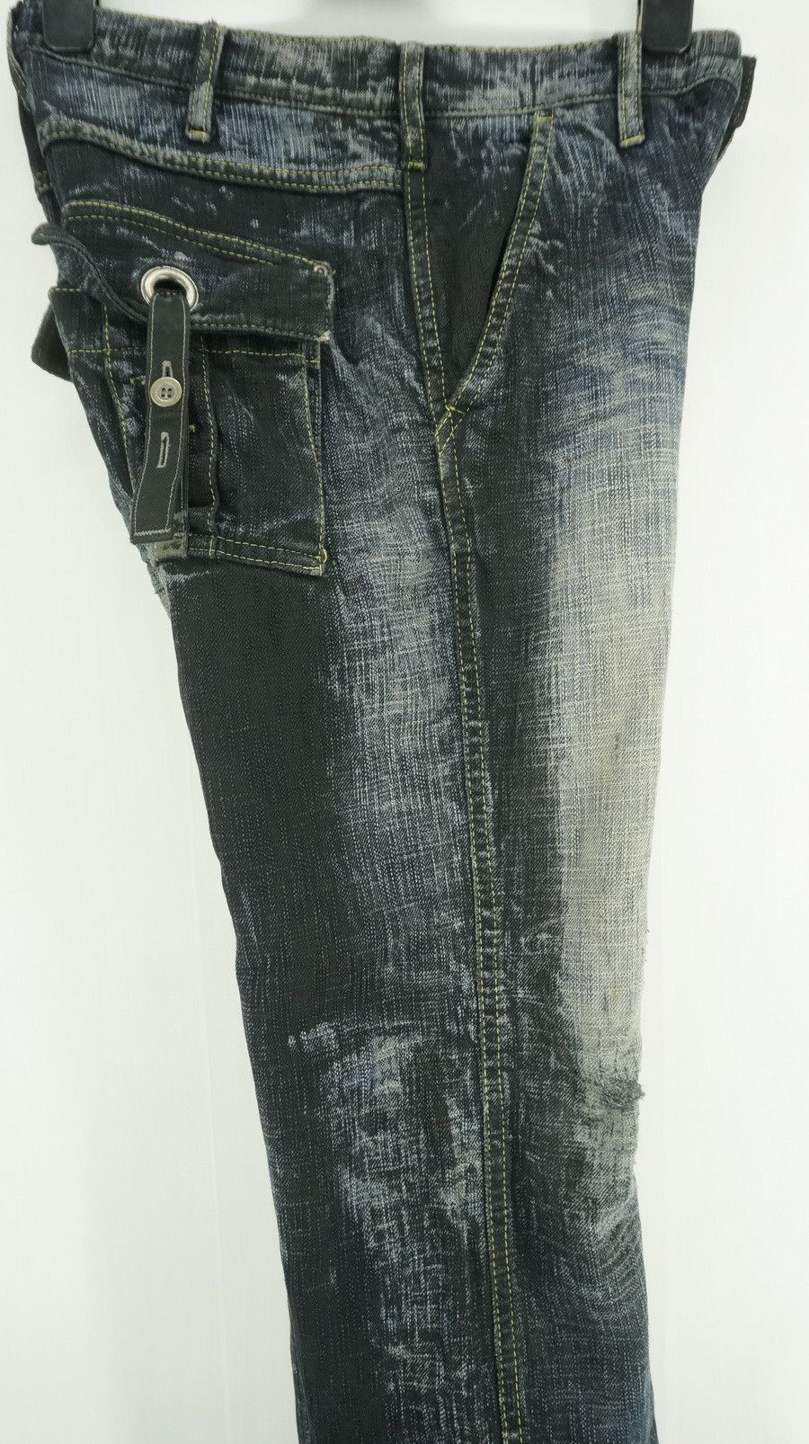 Japanese Brand Vintage REVOLUTION Japan Distressed Jeans Size US 30 / EU 46 - 11 Thumbnail