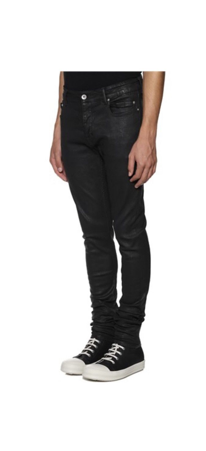 Rick Owens Drkshdw Rick owens waxed tyron jeans Size US 33 - 2 Preview