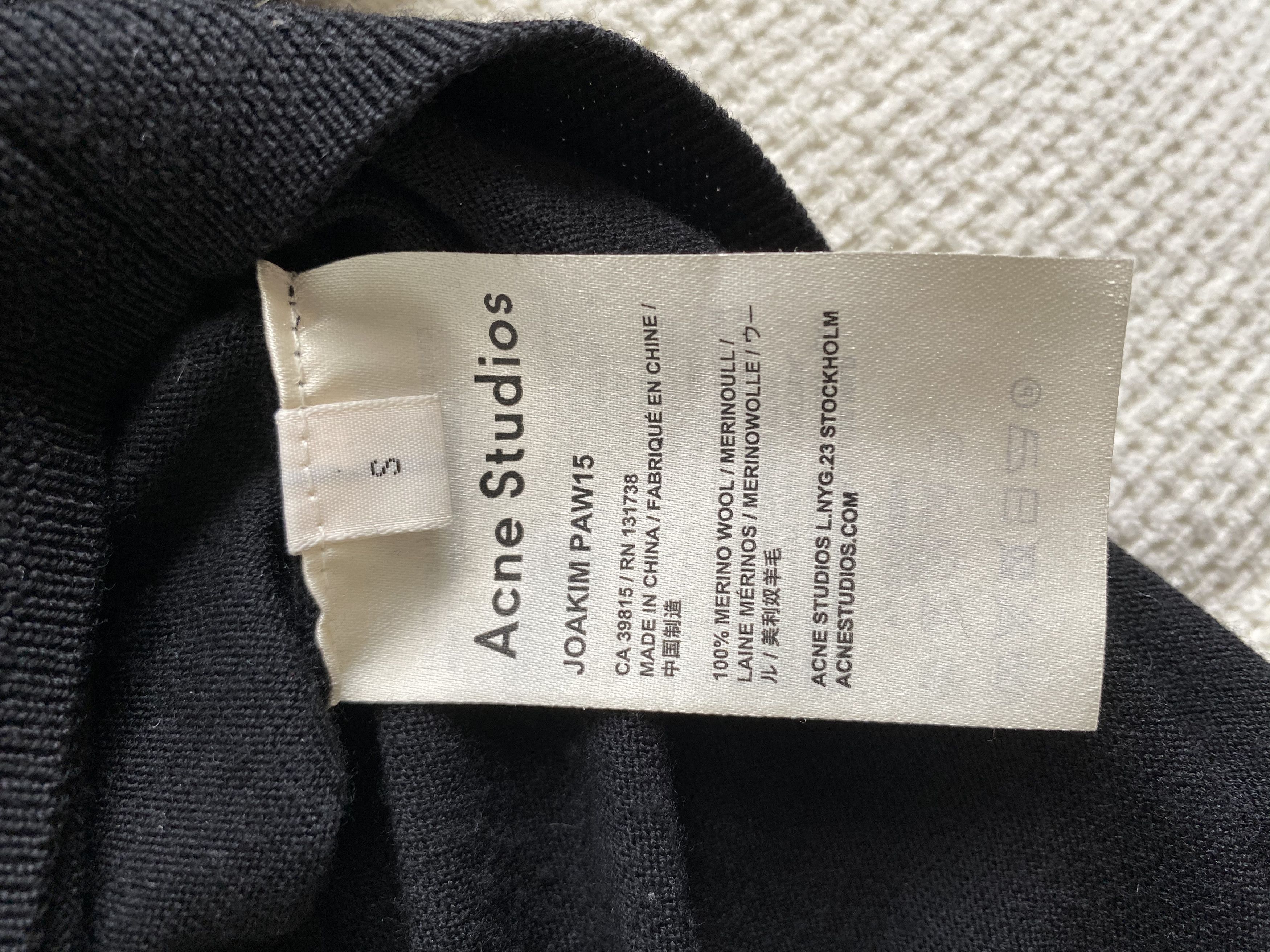 AcneStudios ニットポロ M ニットポロ AcneStudios M